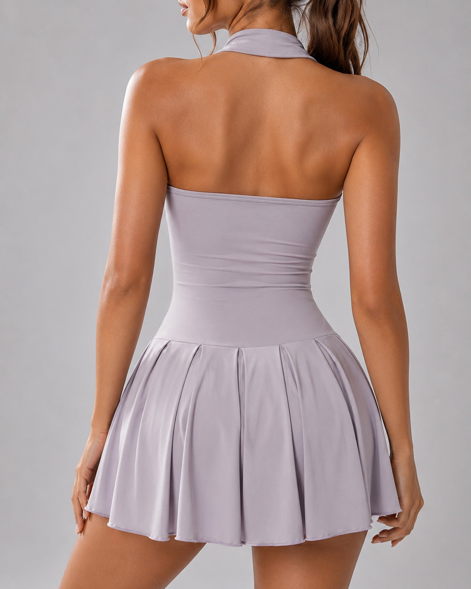 Vestido Deportivo Enterizo Falda Short Plisada Tenis Gym - YK37171