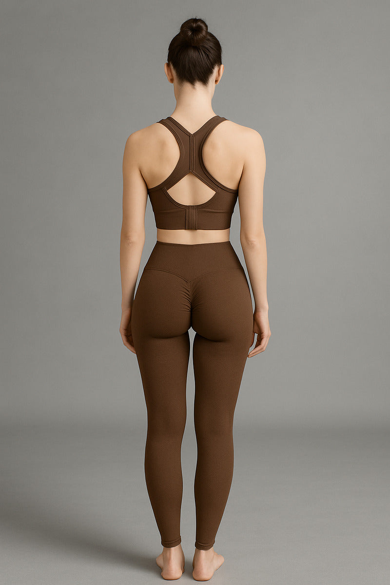 Set De 2 Piezas Conjunto Deportivo De Mujer 3 Niveles Yj190