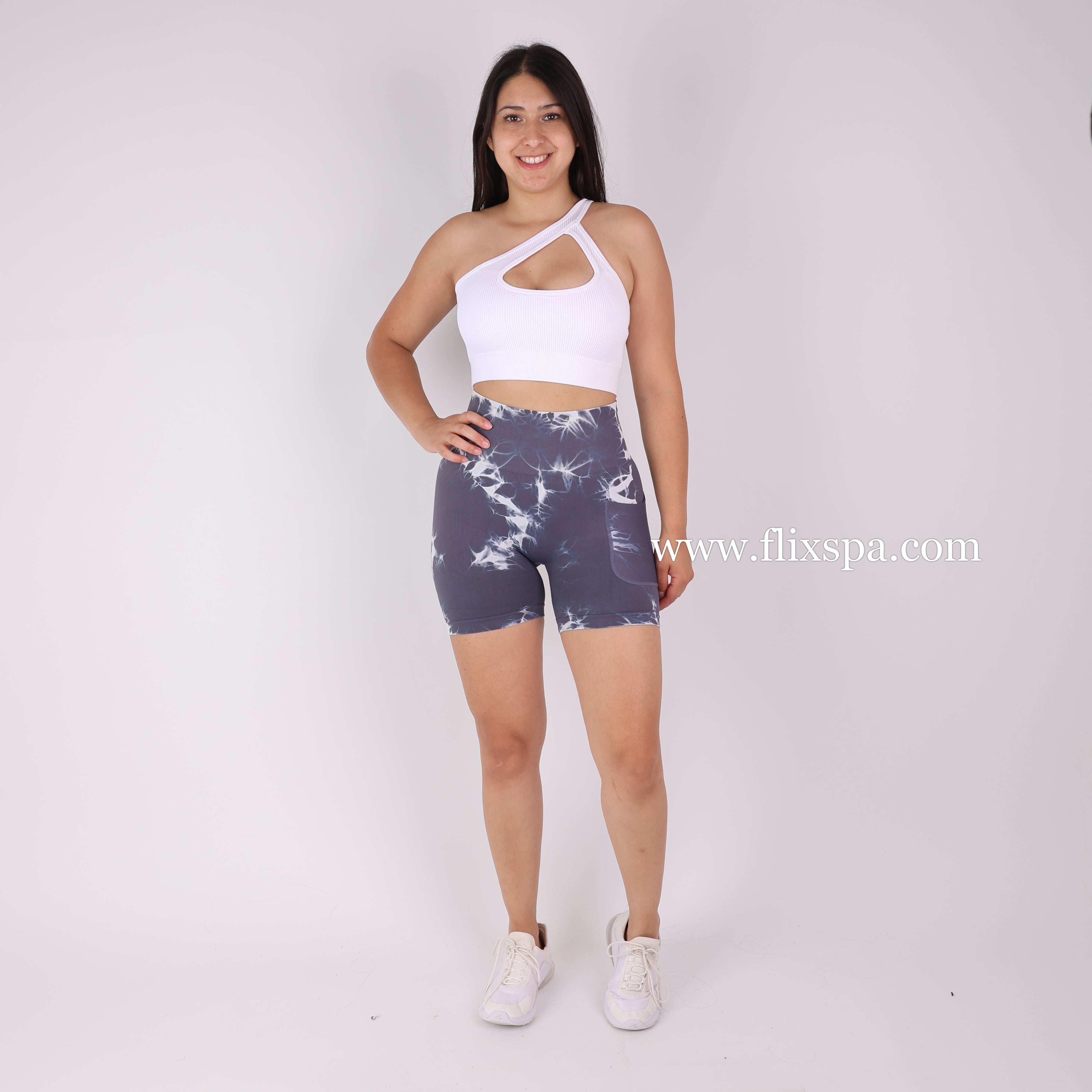 Short tie dye Doble push up - Bolsillo Lateral JLK-77821