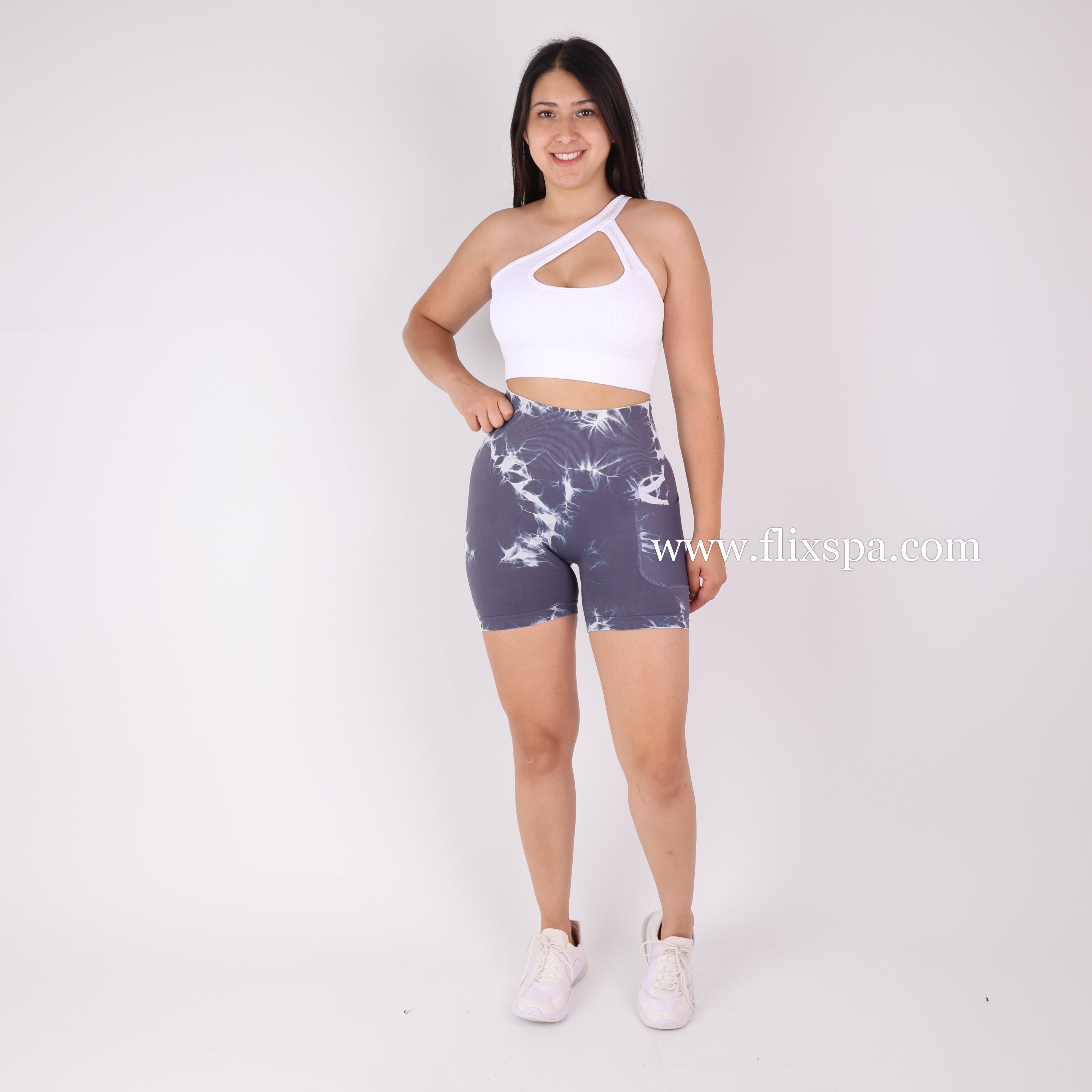 Short tie dye Doble push up - Bolsillo Lateral JLK-77821