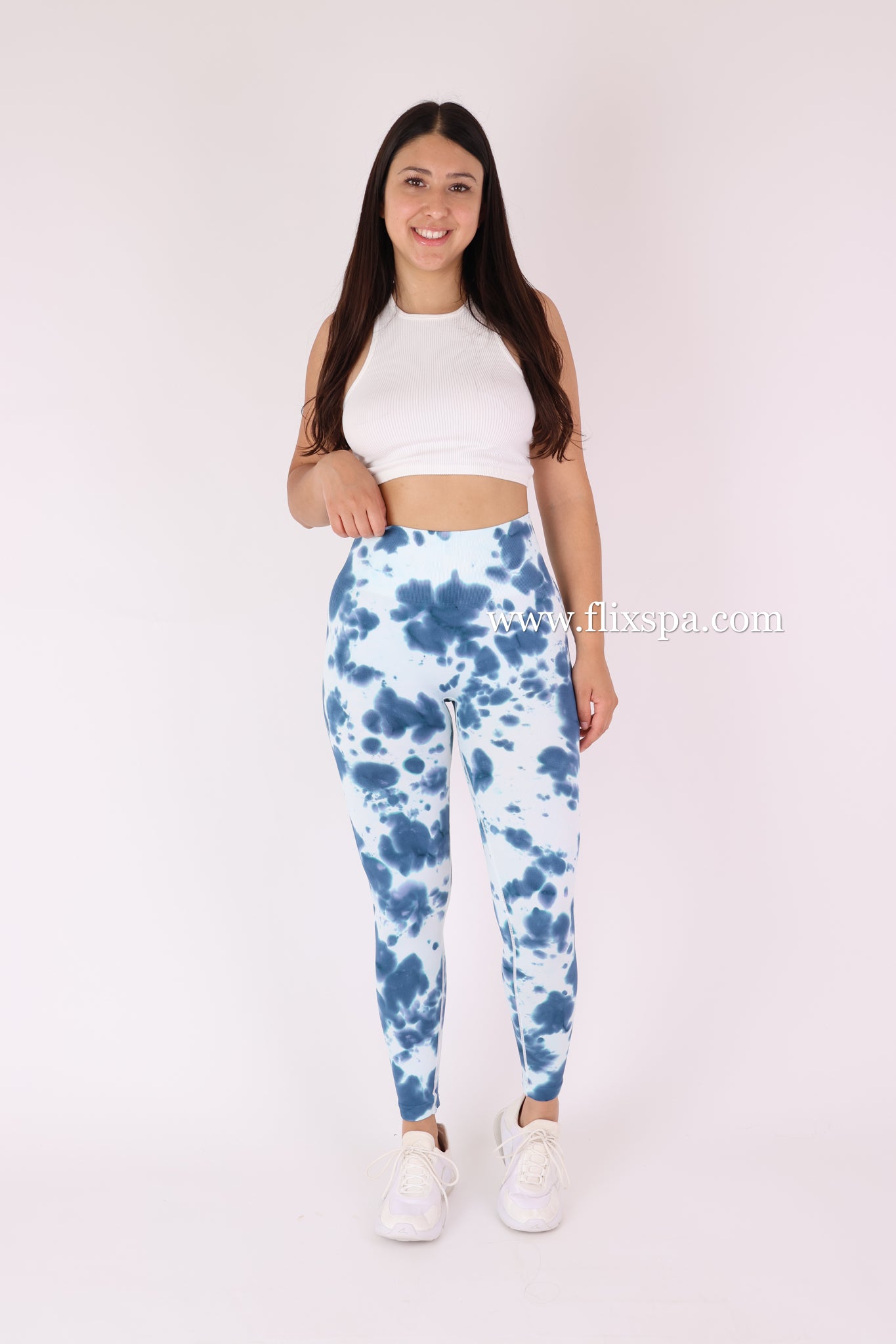 Calza Push Up Diseño Manchado Vaquita BX107