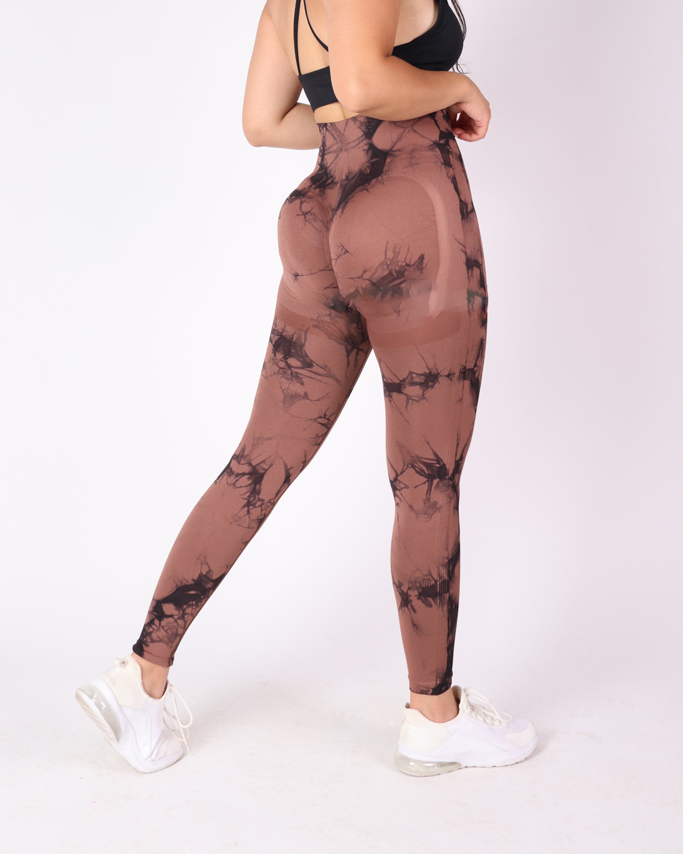 Calza Mujer Deportiva tie dye Levanta cola - HY25