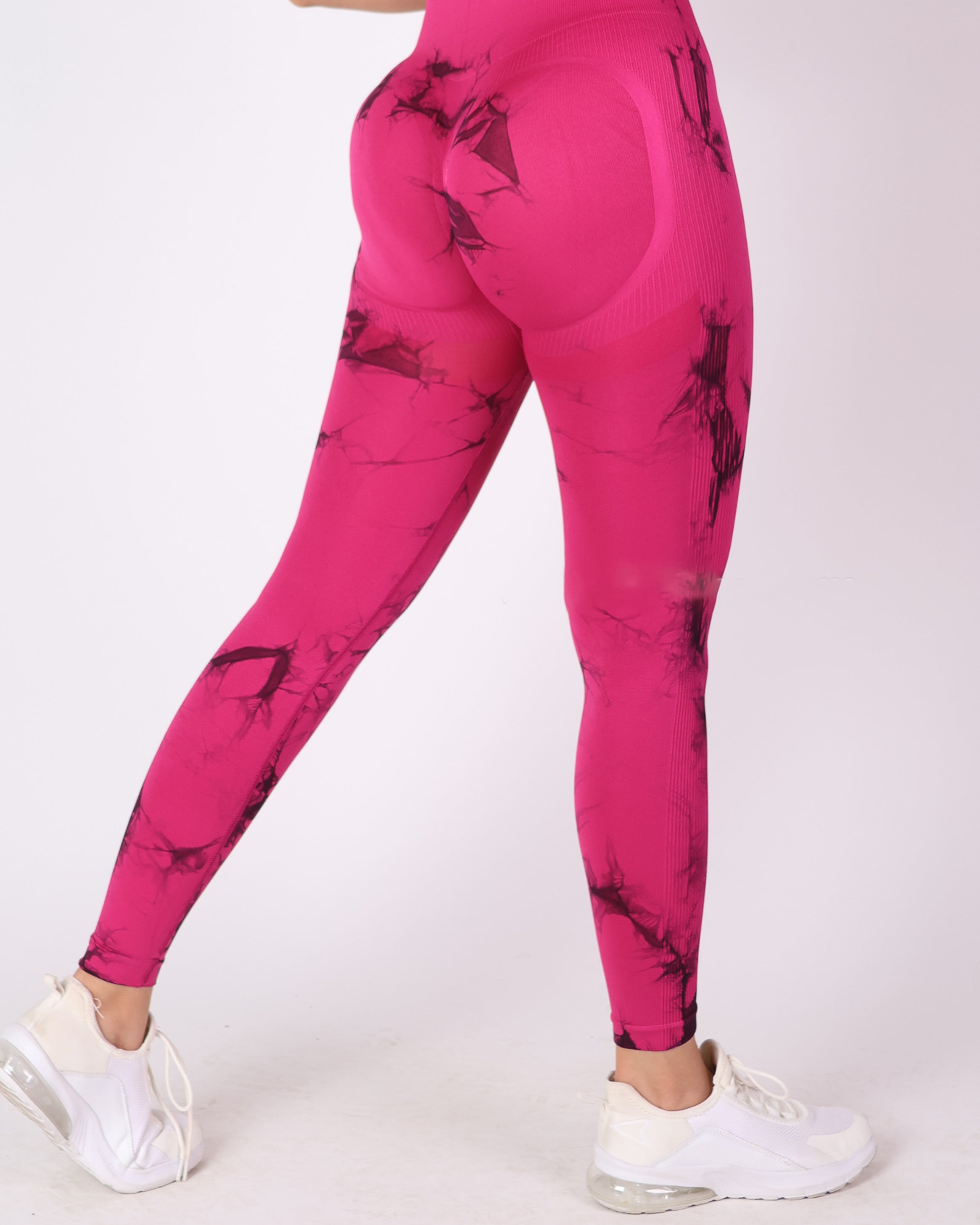 Calza Mujer Deportiva tie dye Levanta cola - HY25