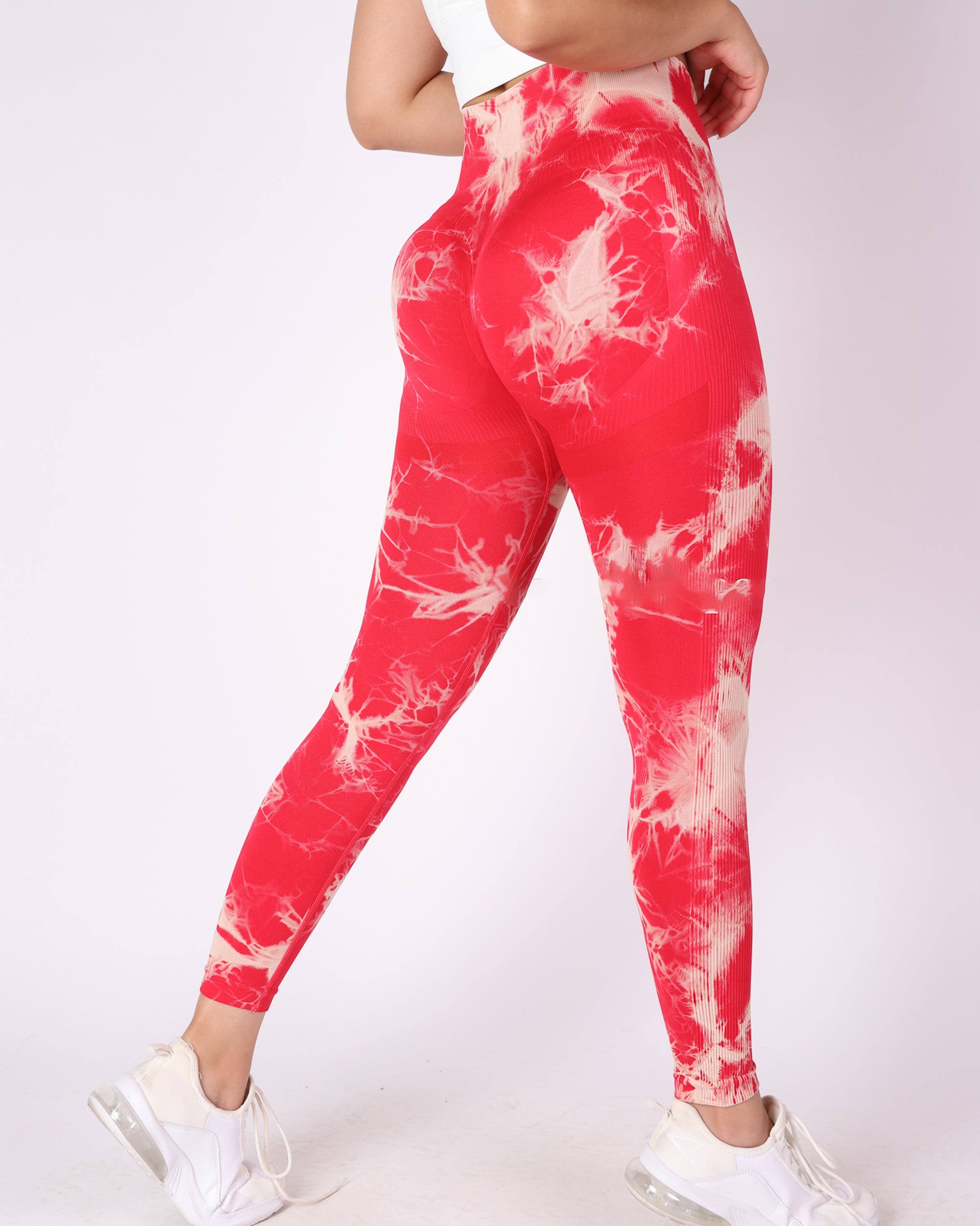 Calza Mujer Deportiva tie dye Levanta cola - HY25