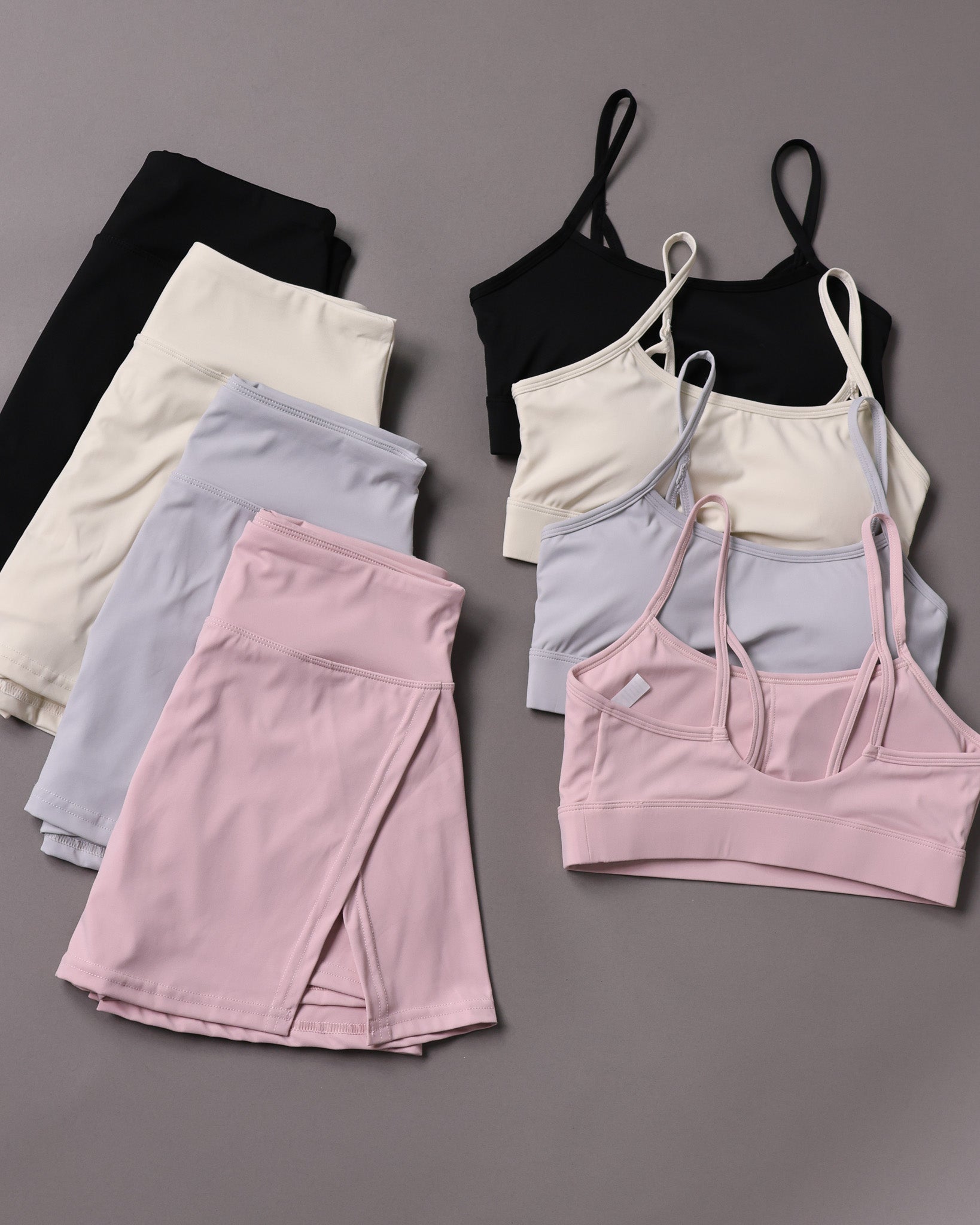 Set Deportivo 2 piezas Falda Short Y Peto Tenis Padel Mujer - LQ1021