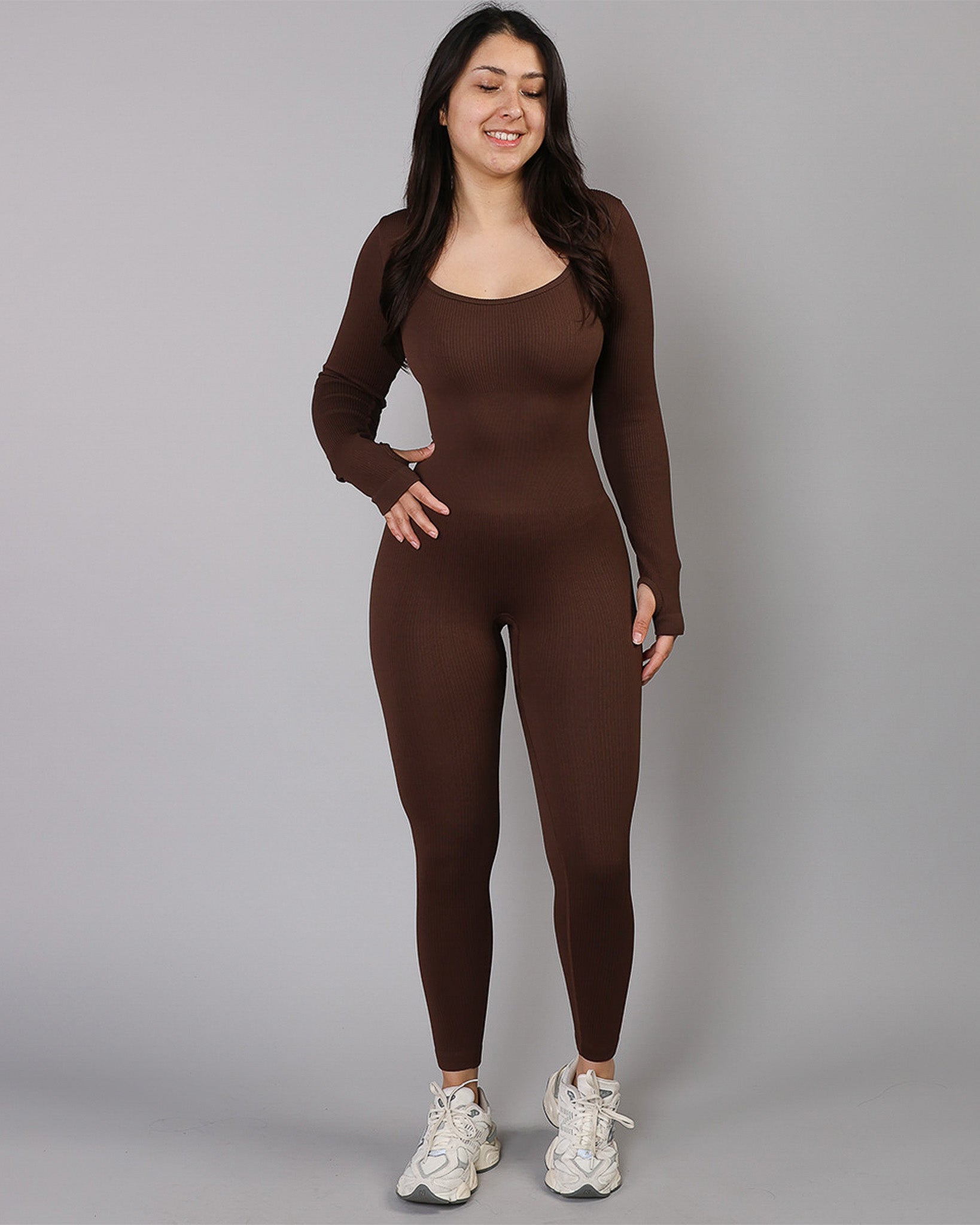 Enterizo escotado push up -YJ211