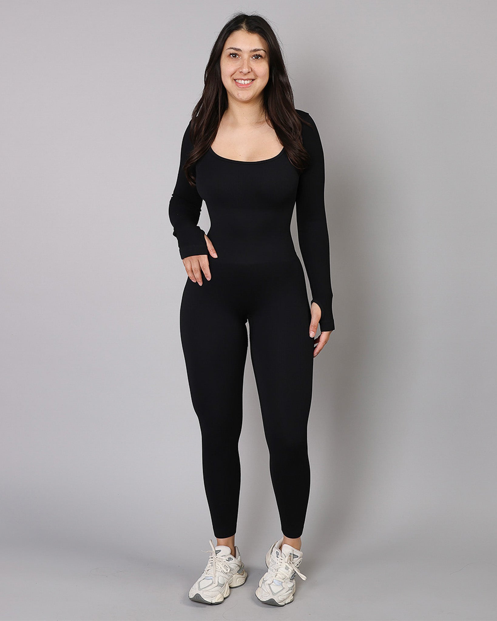 Enterizo escotado push up -YJ211