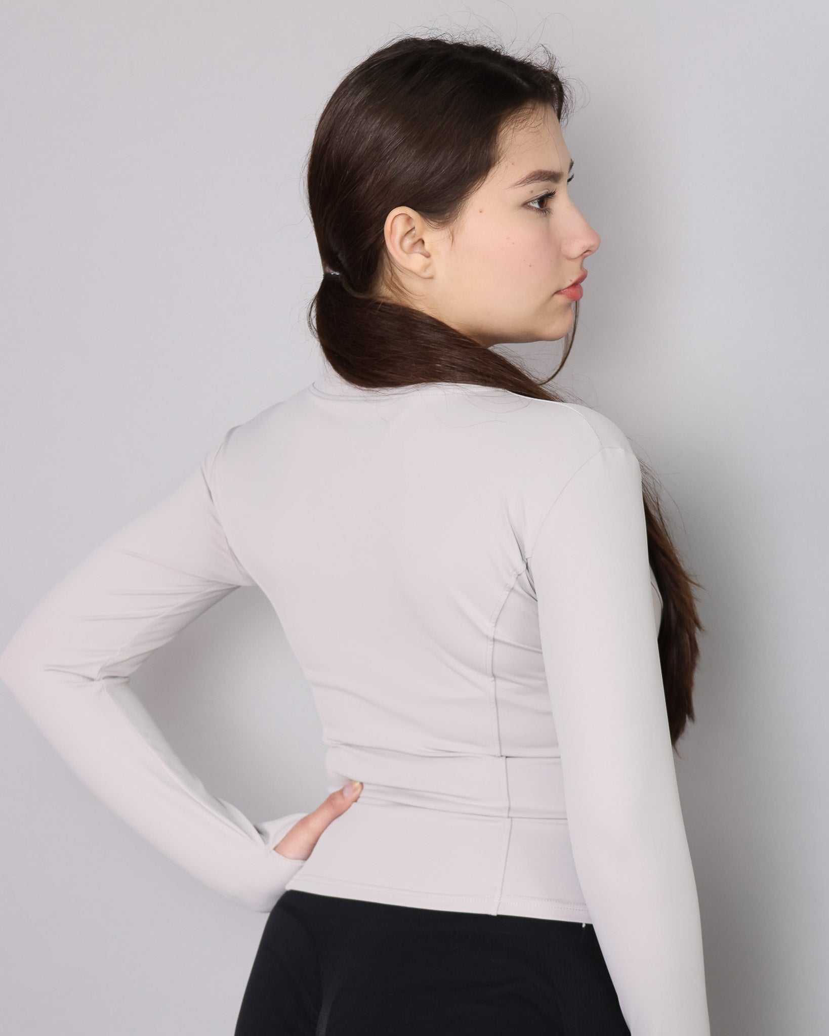 Chaqueta Deportiva Con Cierre Ajustada Para Mujer - JC059014