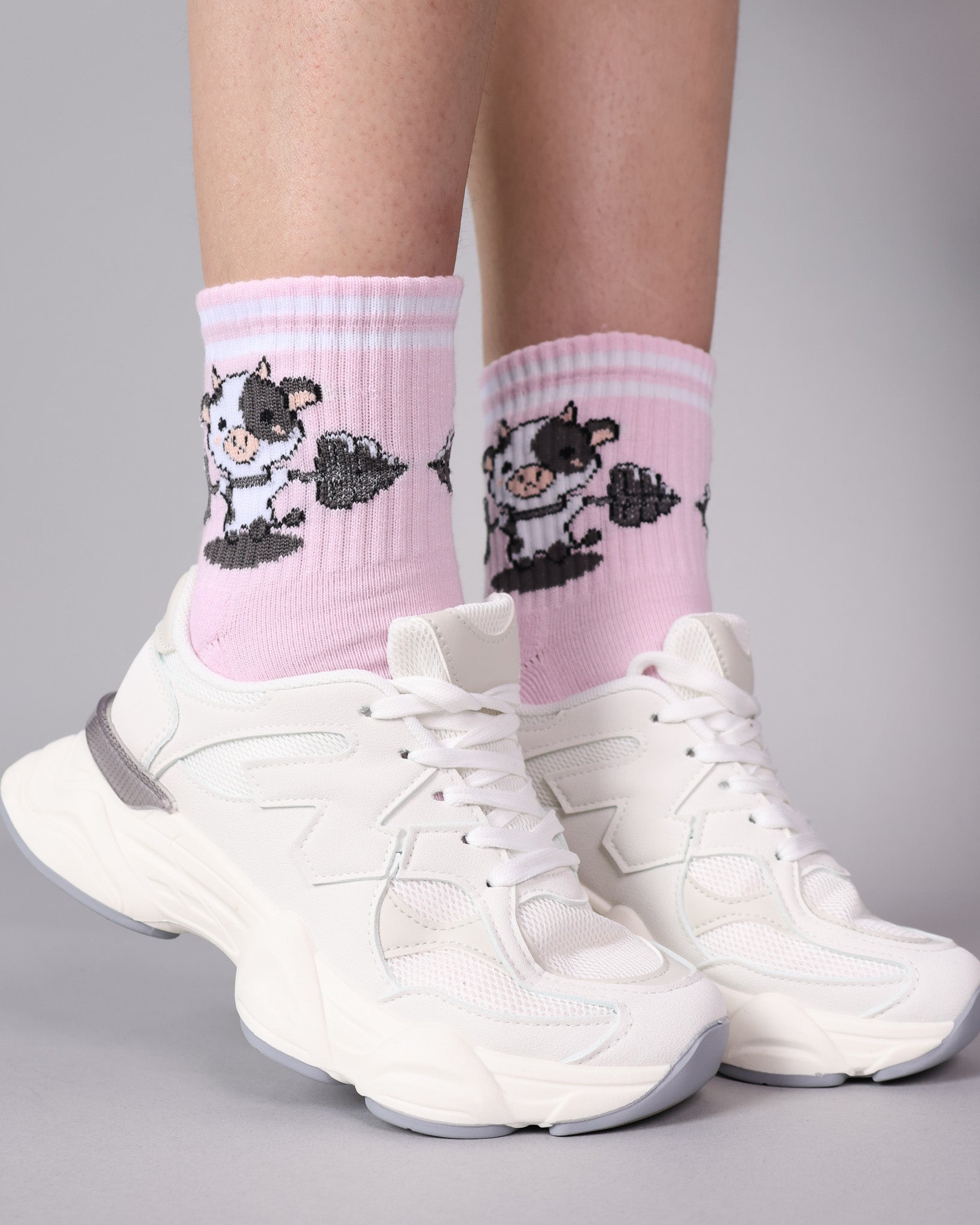 Calceta Mujer Gym Cow - MD14
