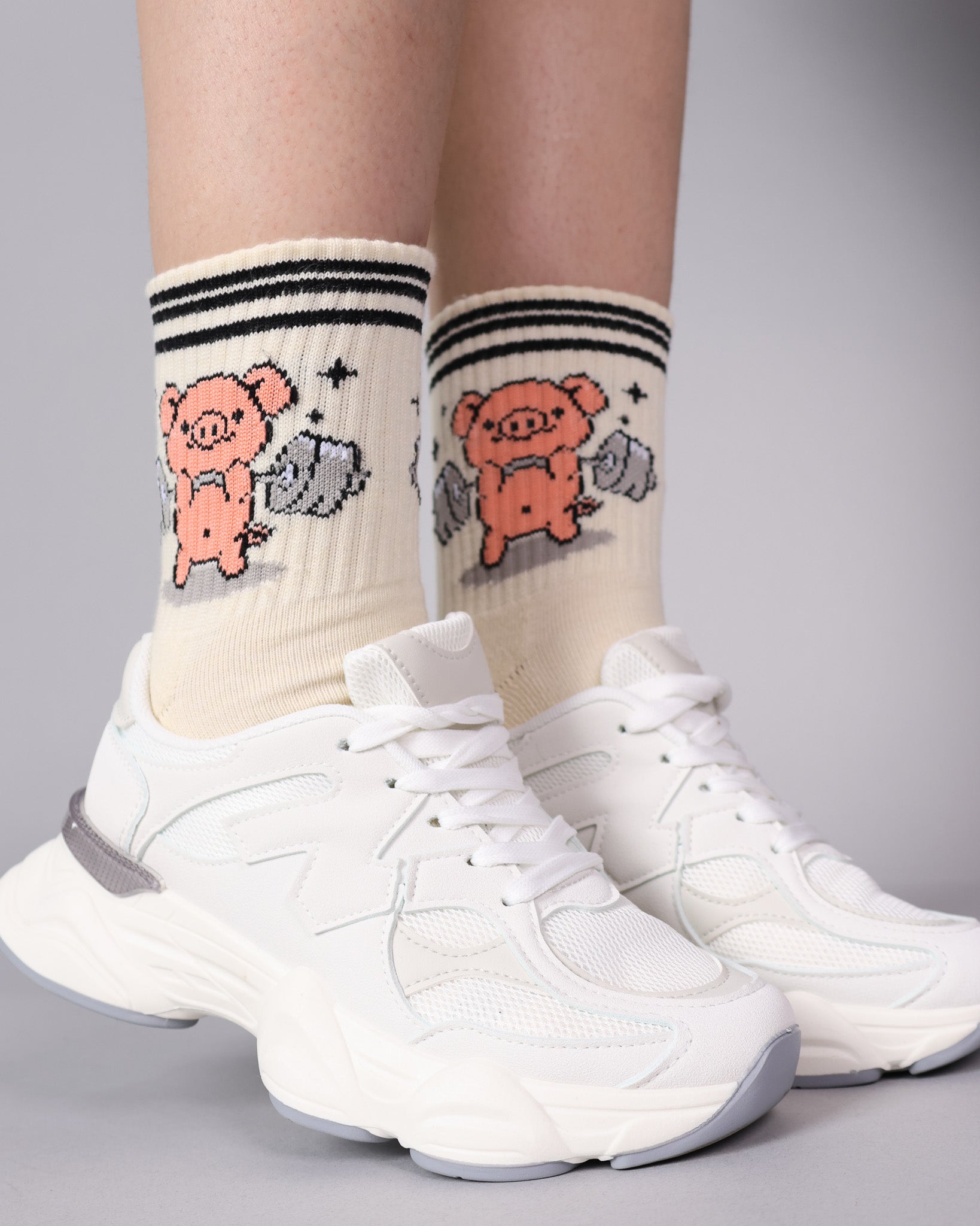 Calceta Mujer Gym Pig - MD11