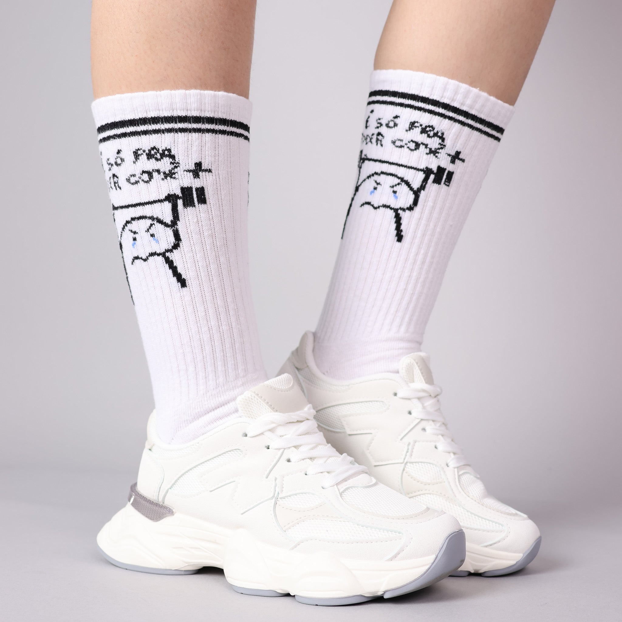 Calceta Mujer Gym Eat plus - MD10