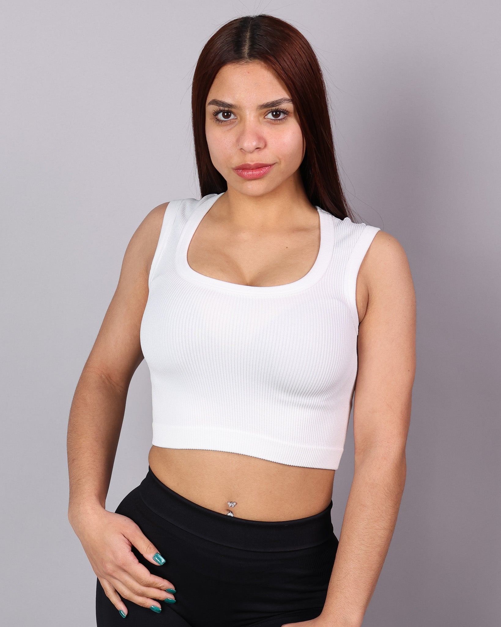Peto Deportivo De Escote Cuadrado FitShape - YY609
