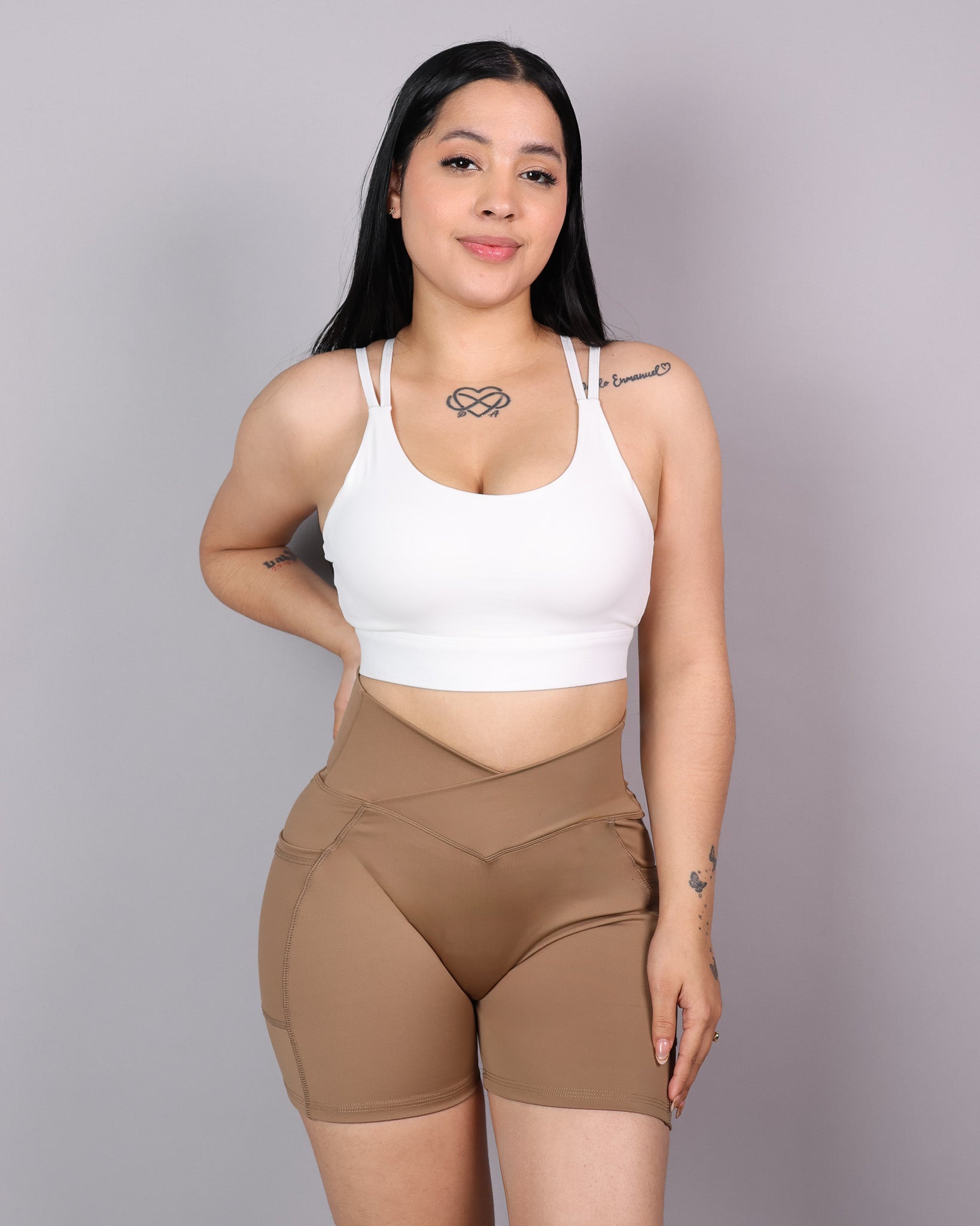 Short con Push Up y en V-Flow Sensual - A328