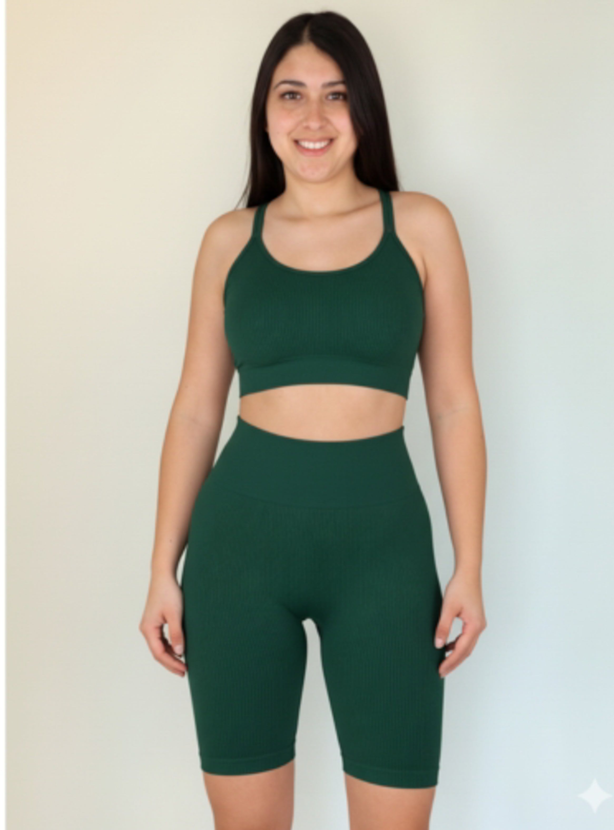 Conjunto Corto Con Tirantes Deportivo 100% Premium