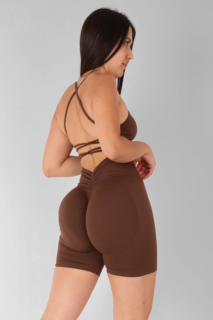 Conjunto Deportivo Mujer Gym Yoga Short Levanta Gluteos