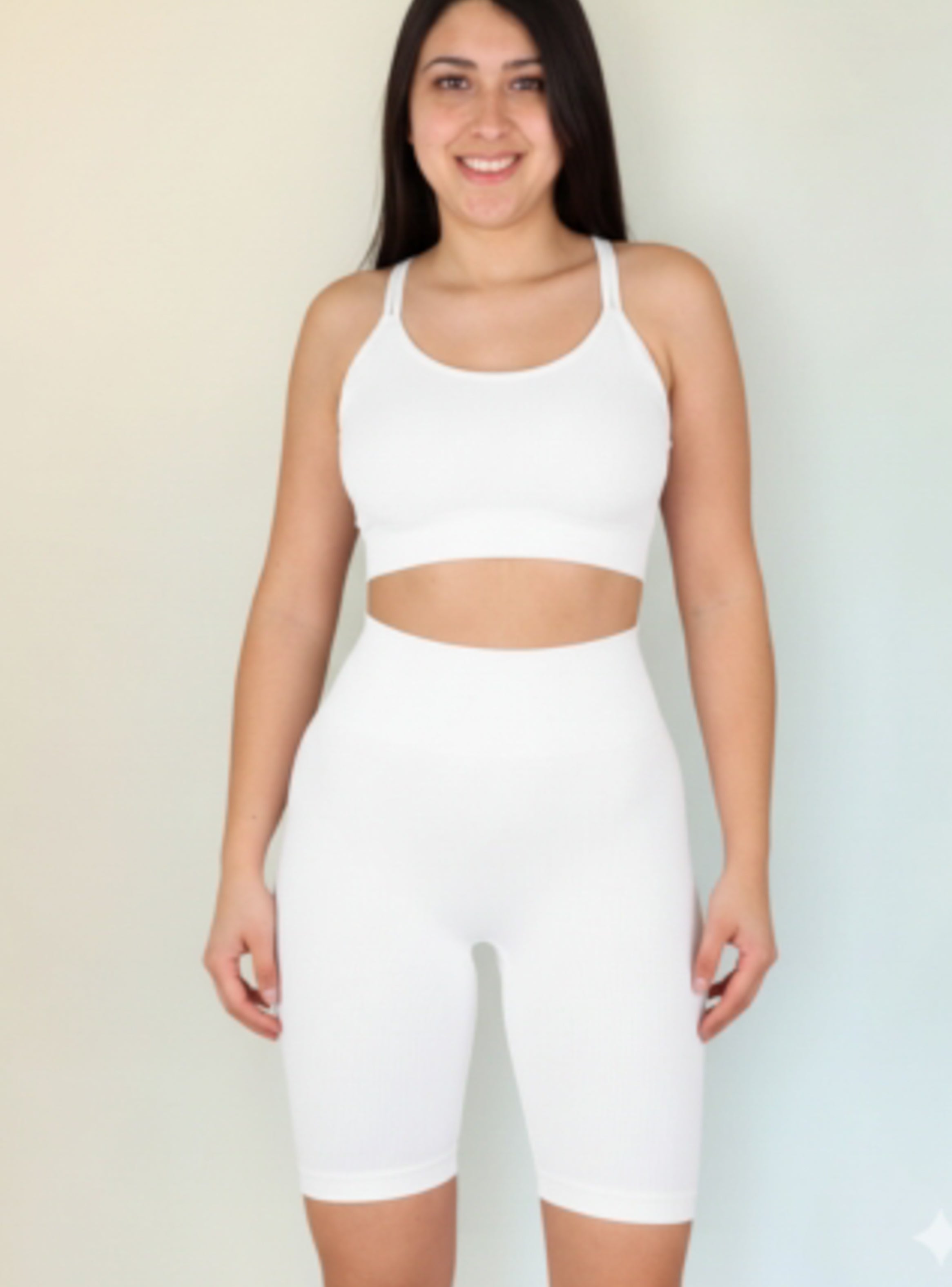 Conjunto Corto Con Tirantes Deportivo 100% Premium