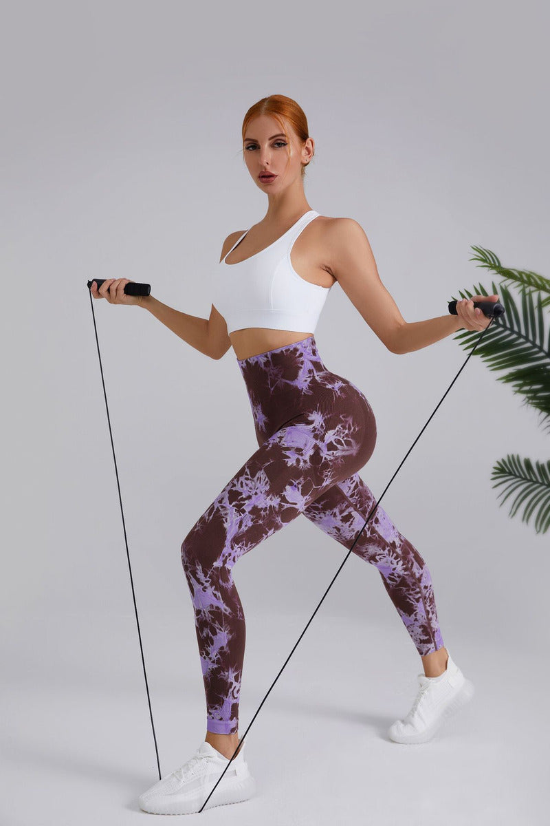 Calzas Deportiva Sin Costura Con Efecto Push Up