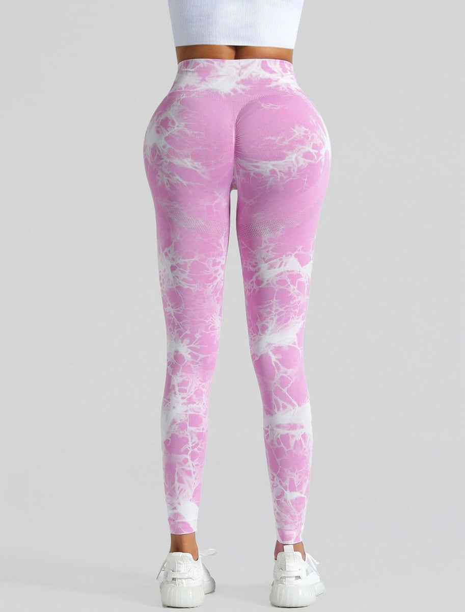 Calza Premium Tie Dye Push Up - Yj126