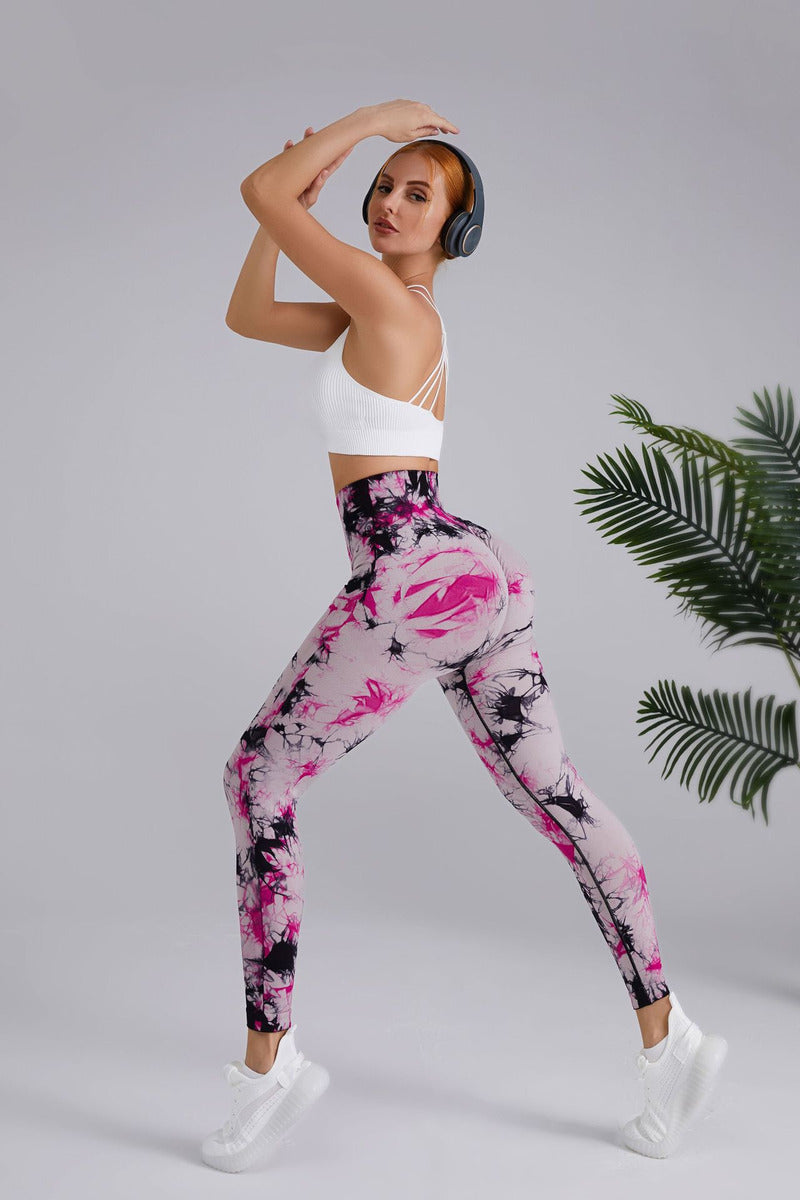 Calzas Deportiva Sin Costura Con Efecto Push Up