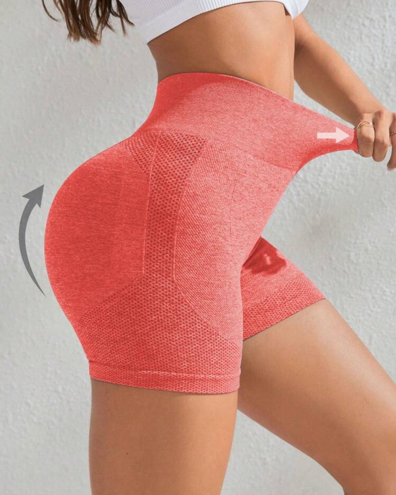 Short Mujer Calza Corta Push Up Deportiva Yoga - 87074