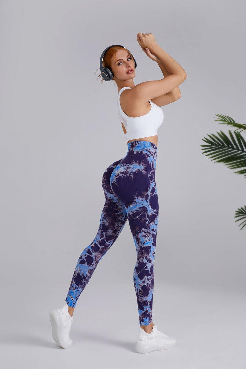 Calzas Deportiva Sin Costura Con Efecto Push Up