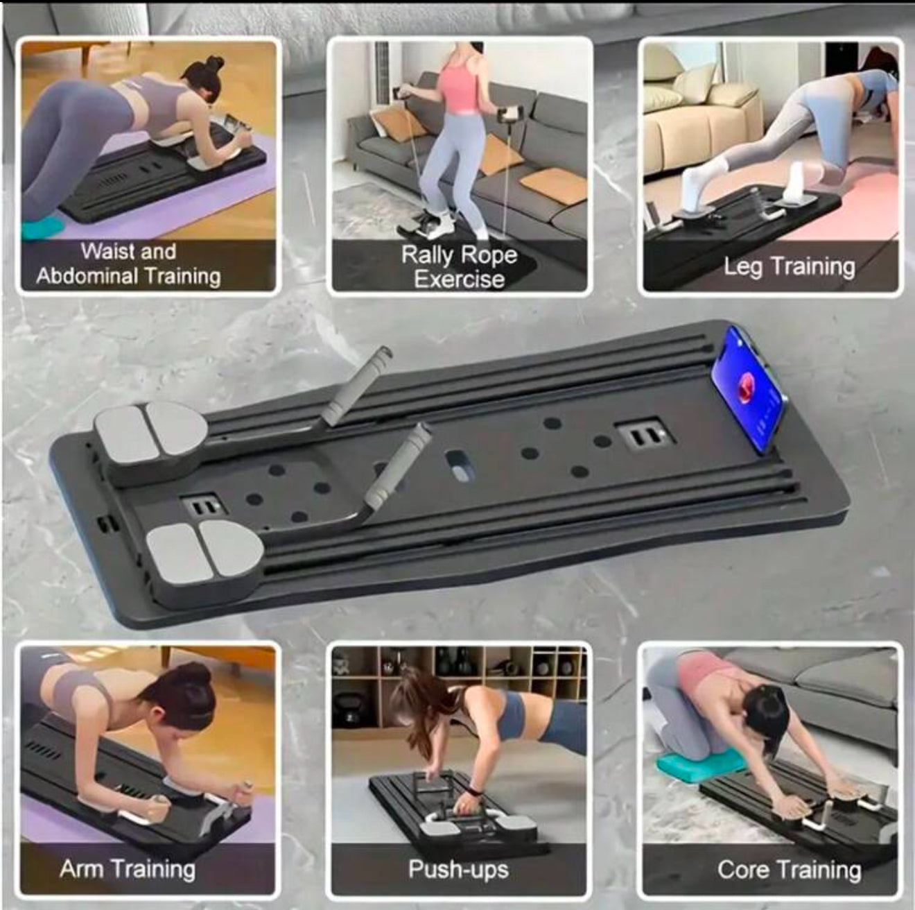 Tabla De Entrenamiento Fitness Multifuncional 6 En 1