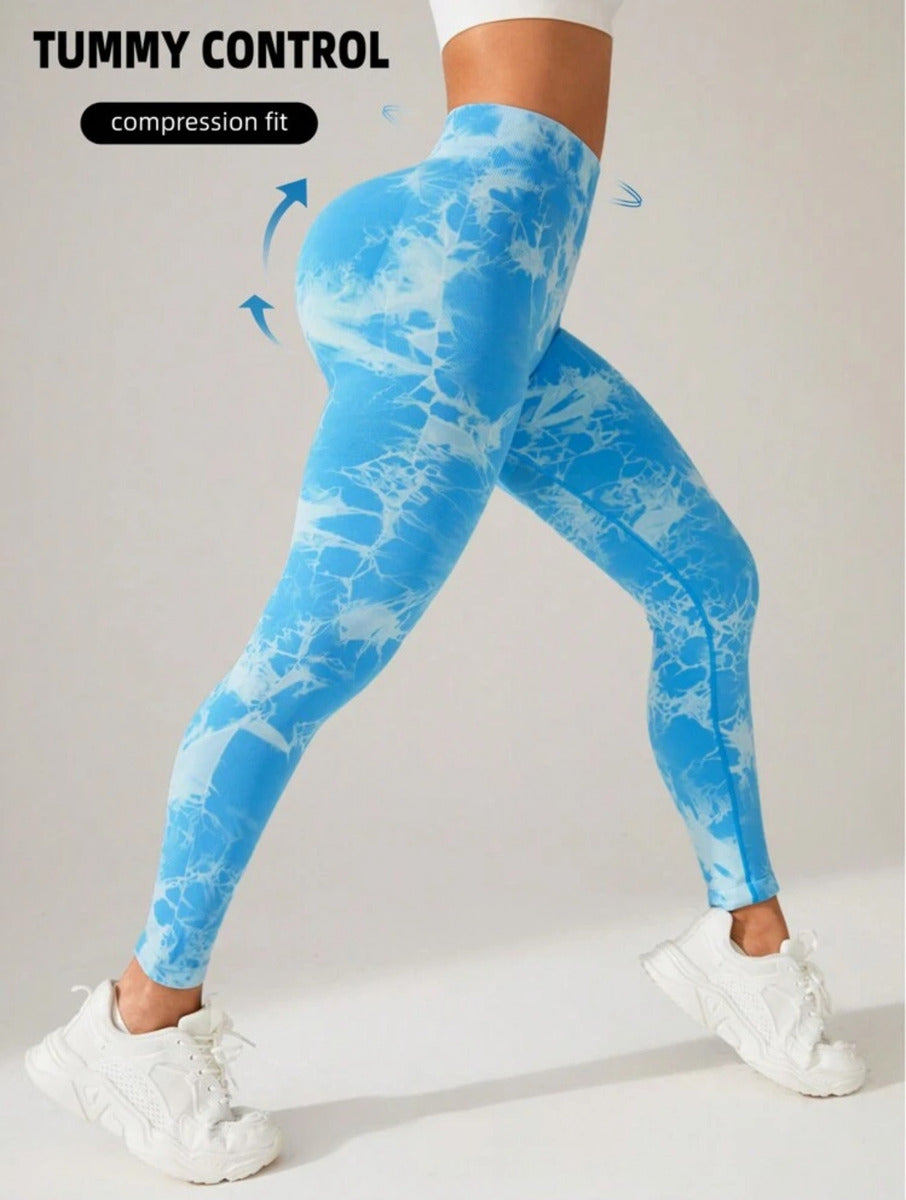Calza Premium Tie Dye Push Up - Yj126