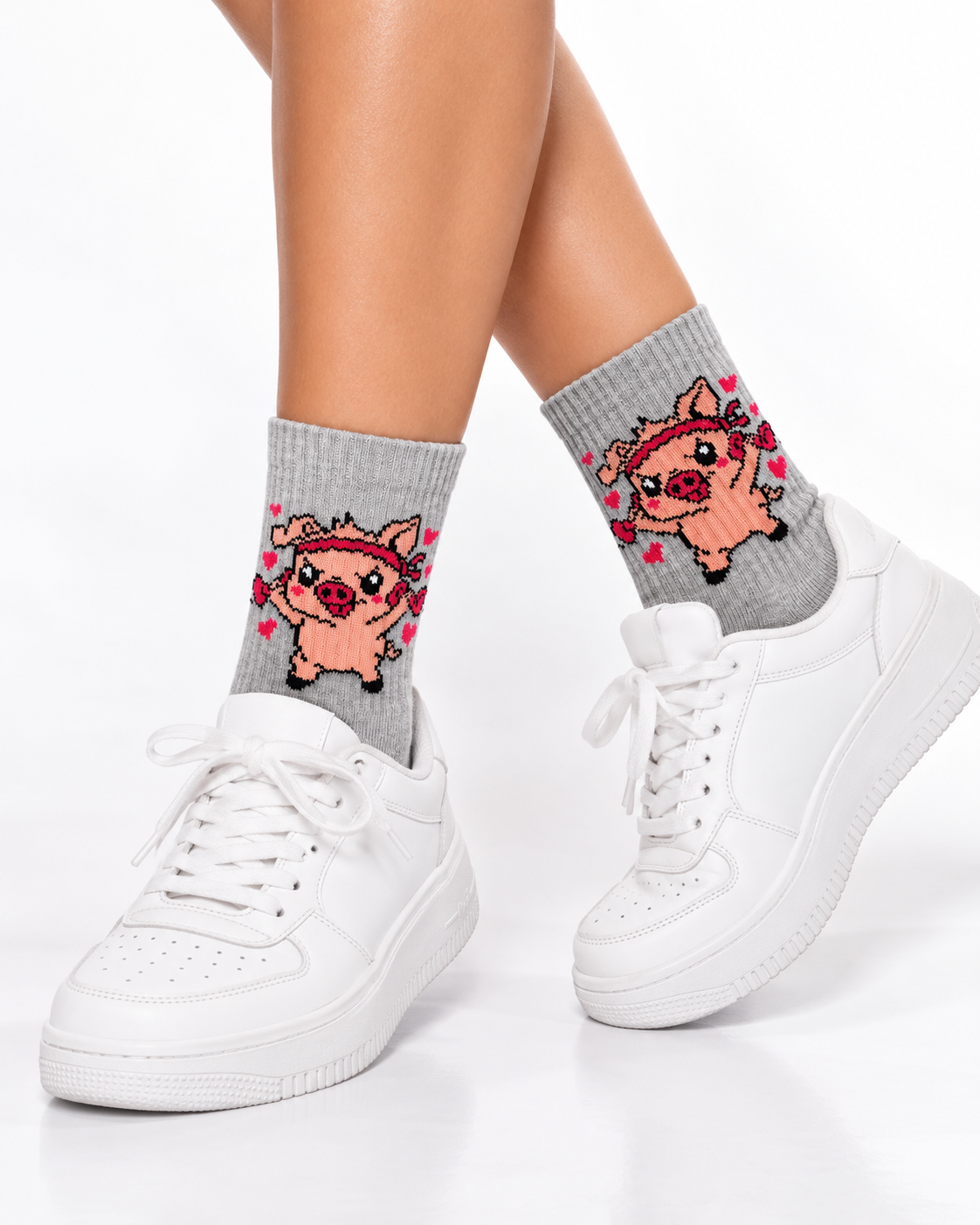 Calcetines Deportivos Cerdito Power - MD28