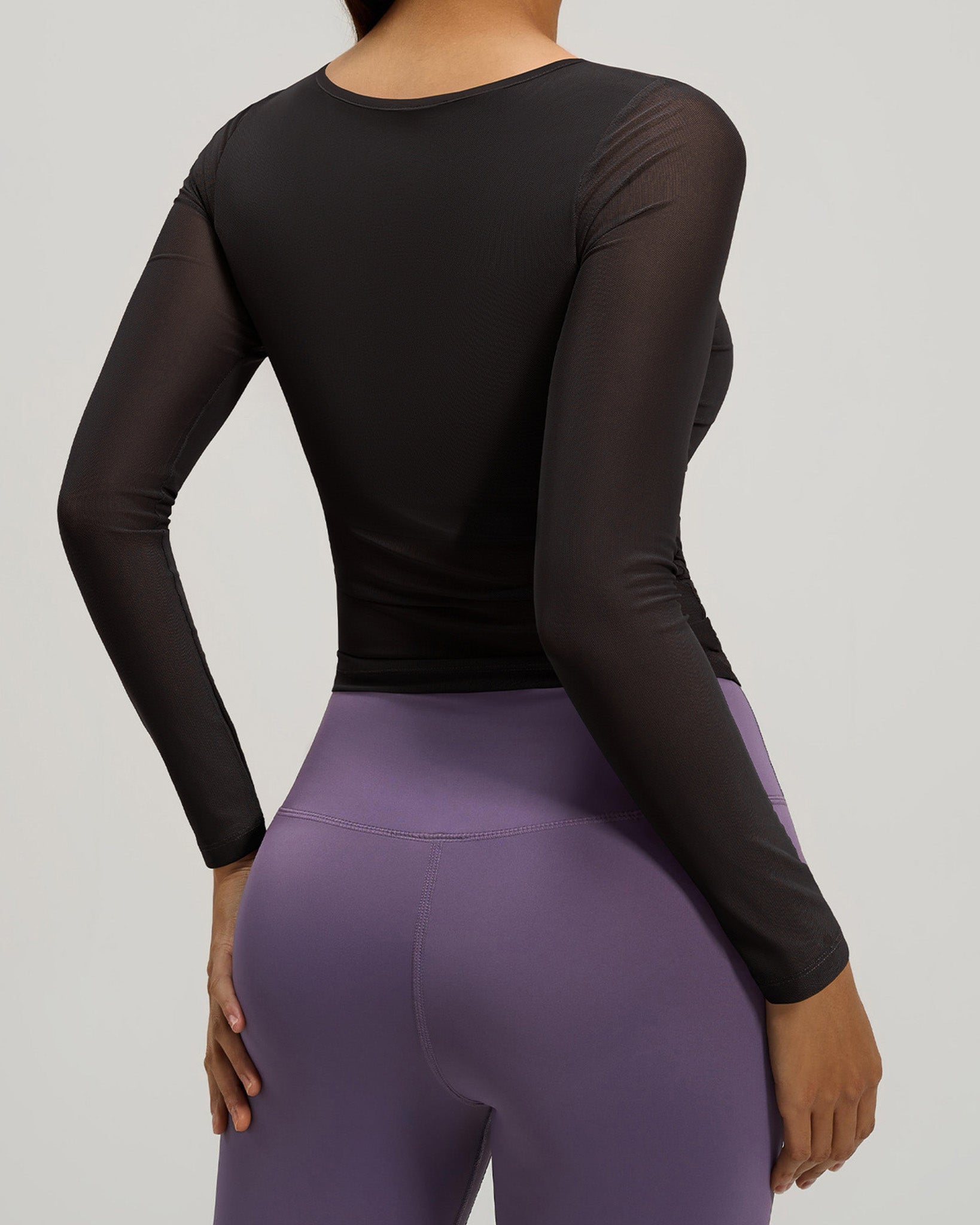 Polera Sport Chic Pro: Manga Tul, Fit y Copa Soft -JYT027