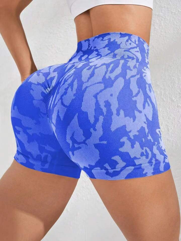 Short Deportivo Mujer Animal Print Moda Levanta Cola Push Up - YY362