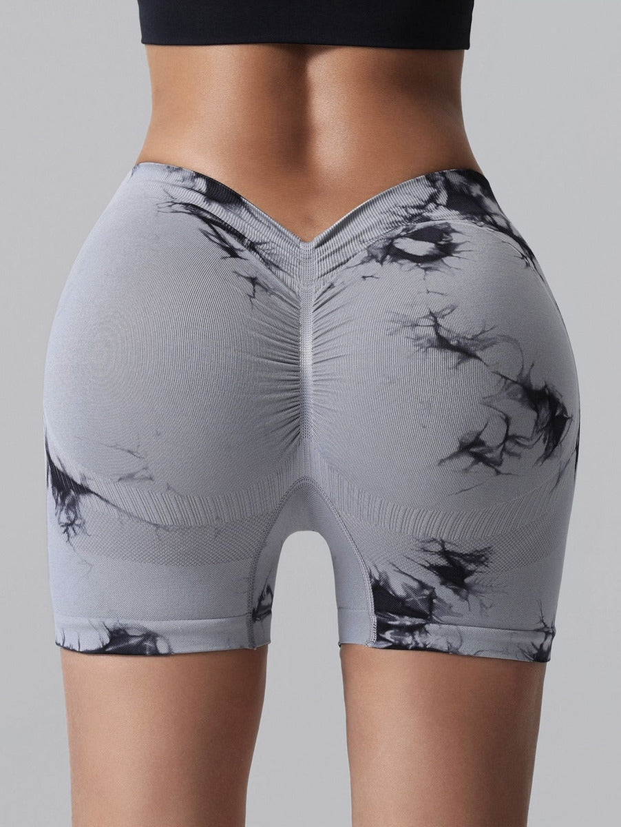 Short Mujer Calzas Cortas Push Up Gimnasio Yoga - Hy09