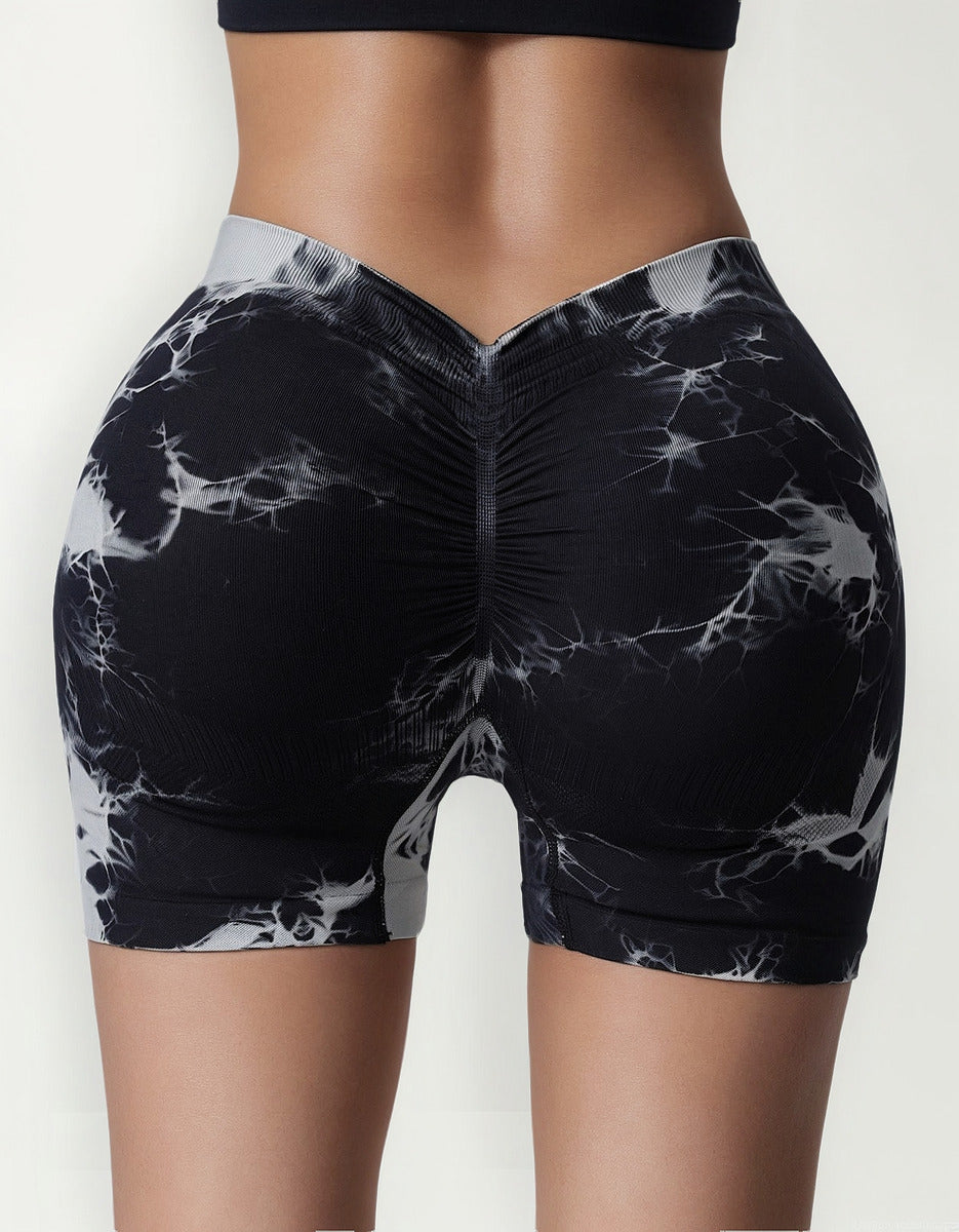 Short Mujer Calzas Cortas Push Up Gimnasio Yoga - Hy09
