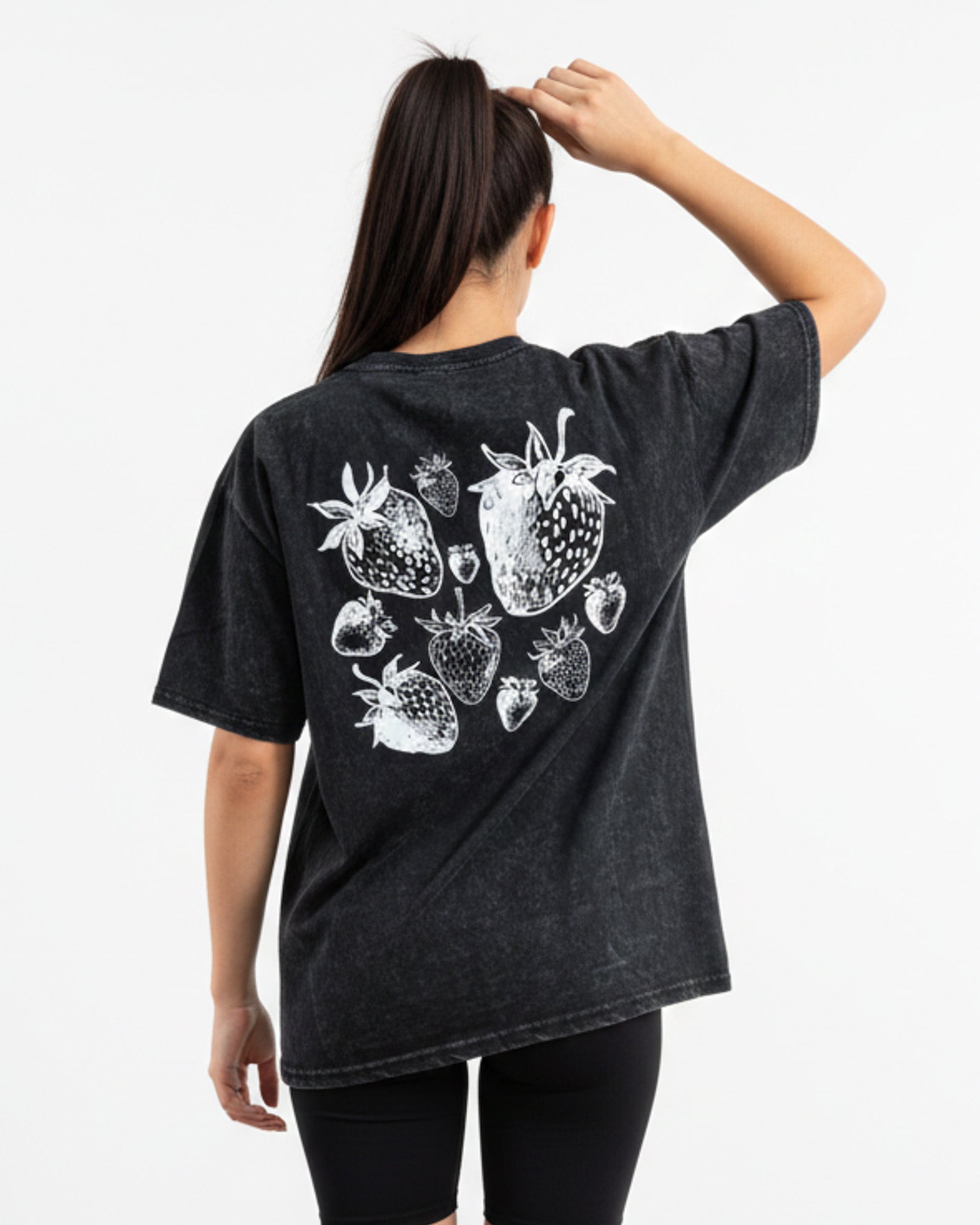 Polera Oversize para Dama Pre Lavado Manga Corta - ZM2527