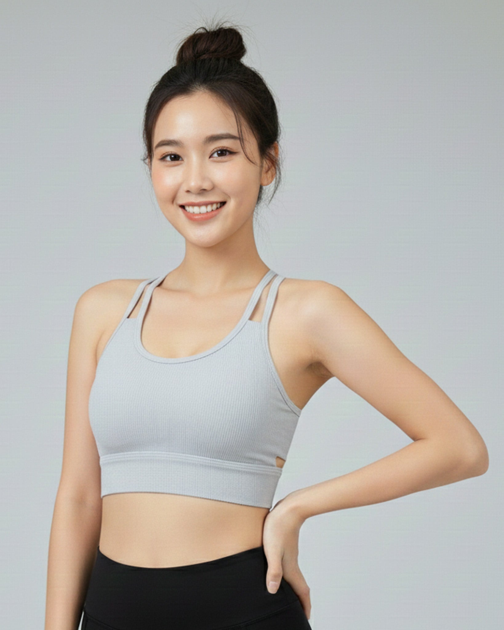 Peto Deportivo Mujer Con Tirantes Cruzados Elasticado - YJ299