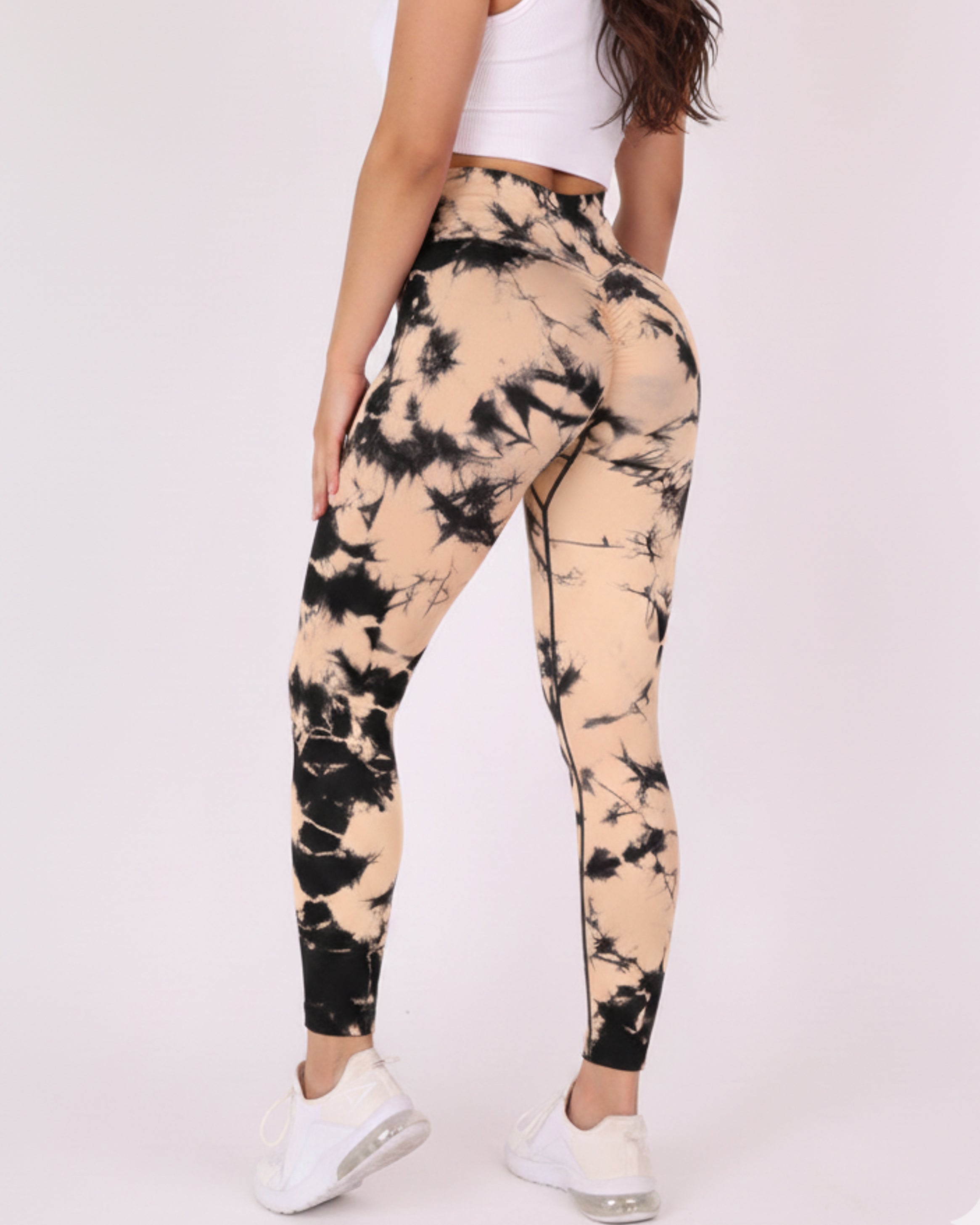 Pack 4 Calzas Deportiva Sin Costura Con Efecto Push Up