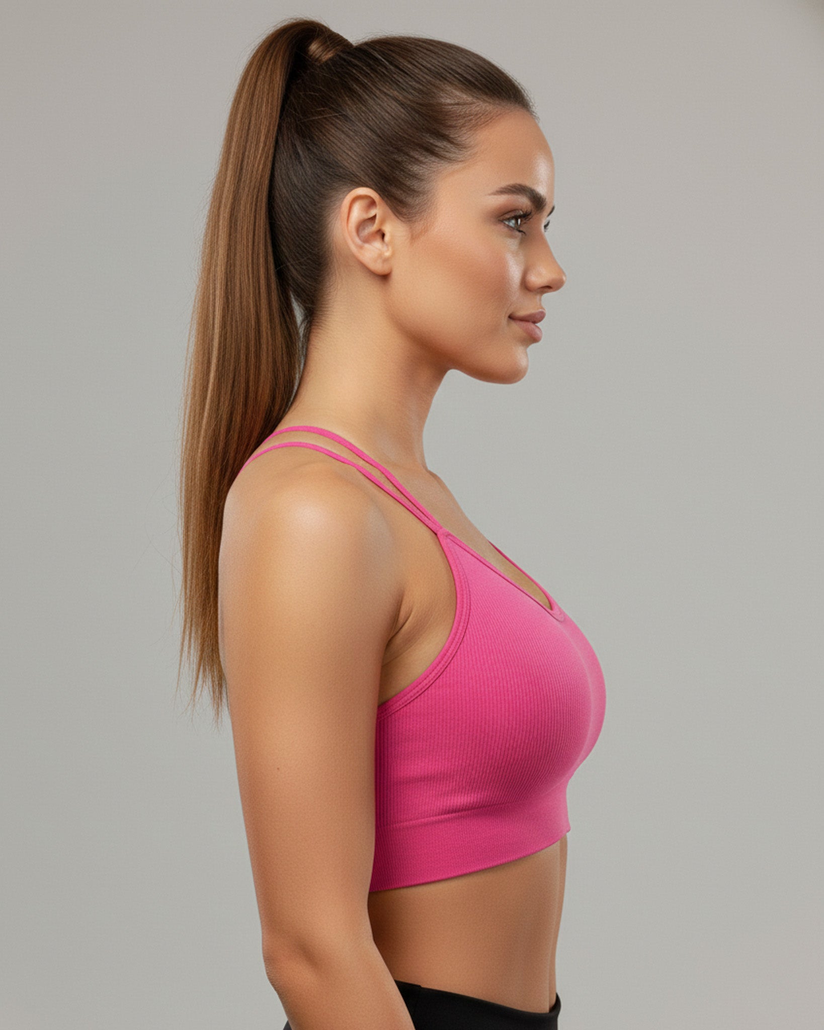 Peto Corto Deportivo con tiras cruzadas Mujer - YY313