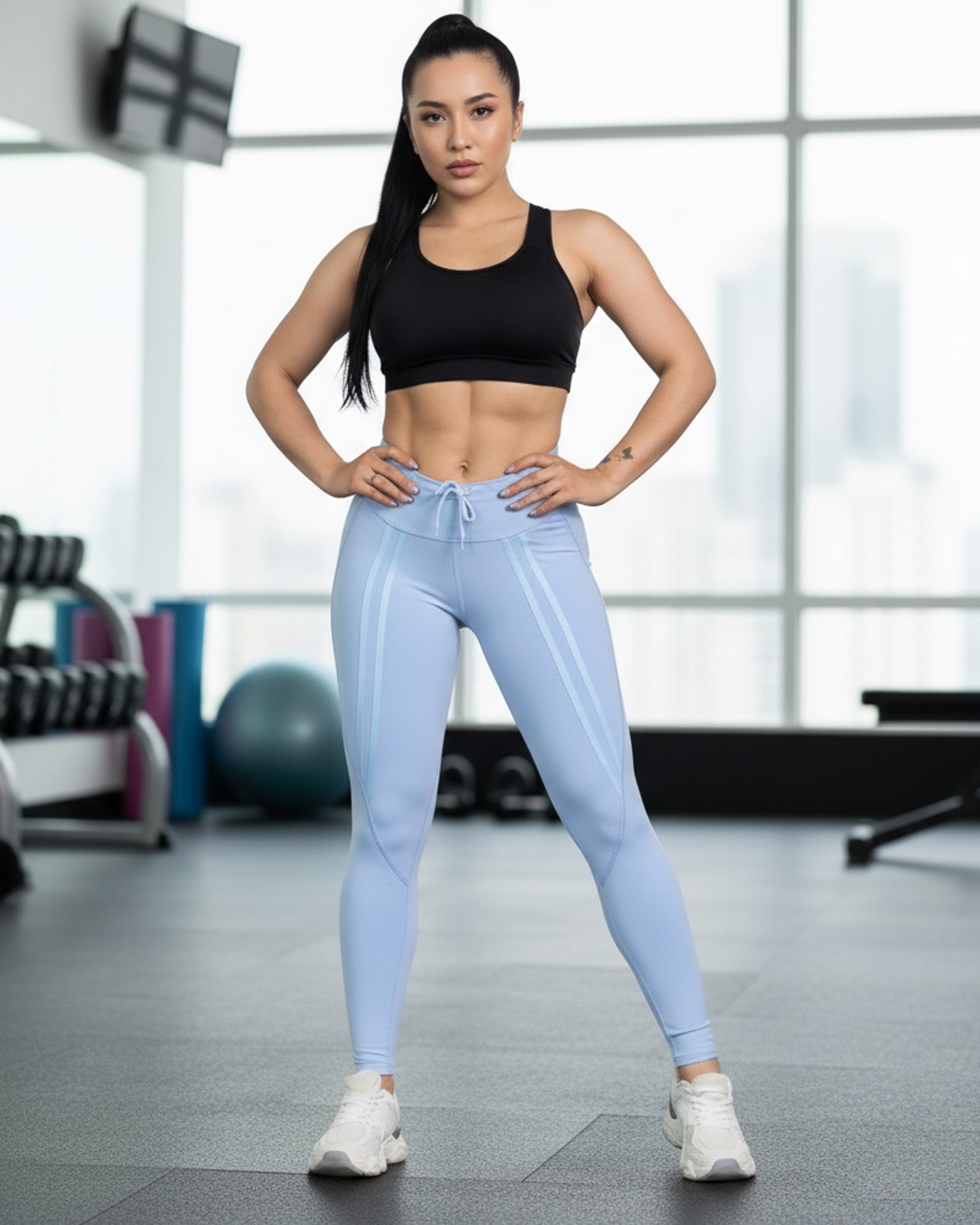 Calza Deportiva Premium con Con lazo delantero - A341