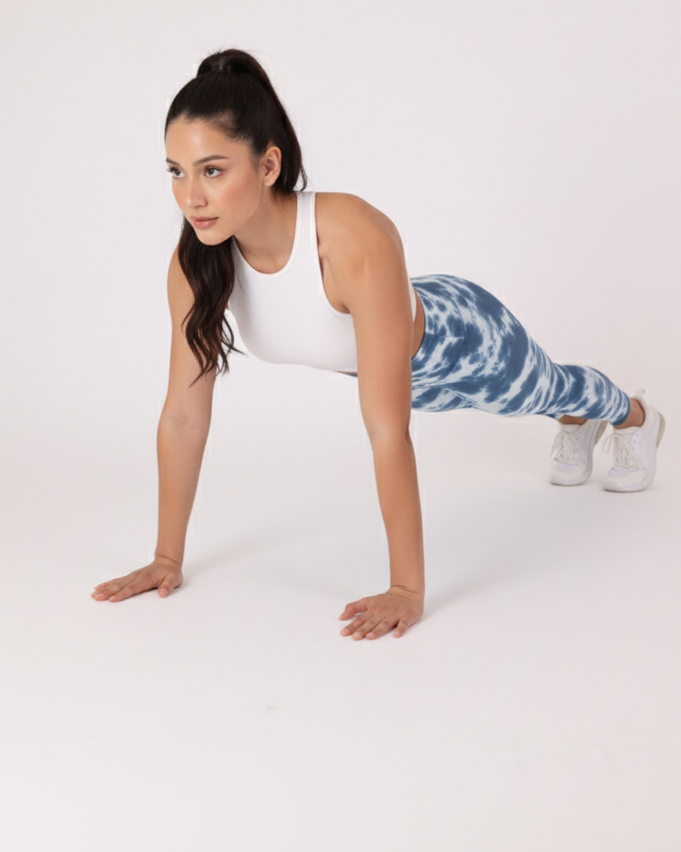 Calza Deportiva Mujer Push up Manchas Vaquit - BX107