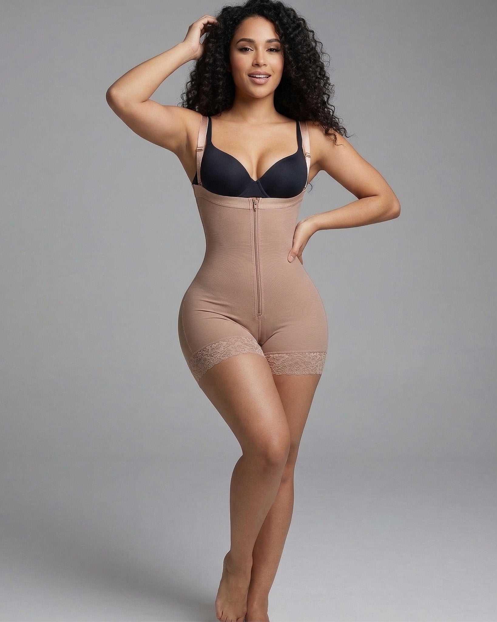 Faja Moldeadora 3 en 1: Cintura, Glúteos y Efecto Push-Up - QS1012