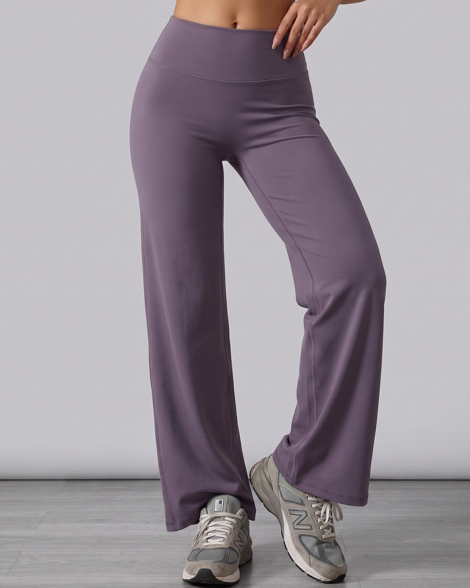 Pantalon Palazzo Baggy Mujer Tiro Alto Calidad Pro -A344