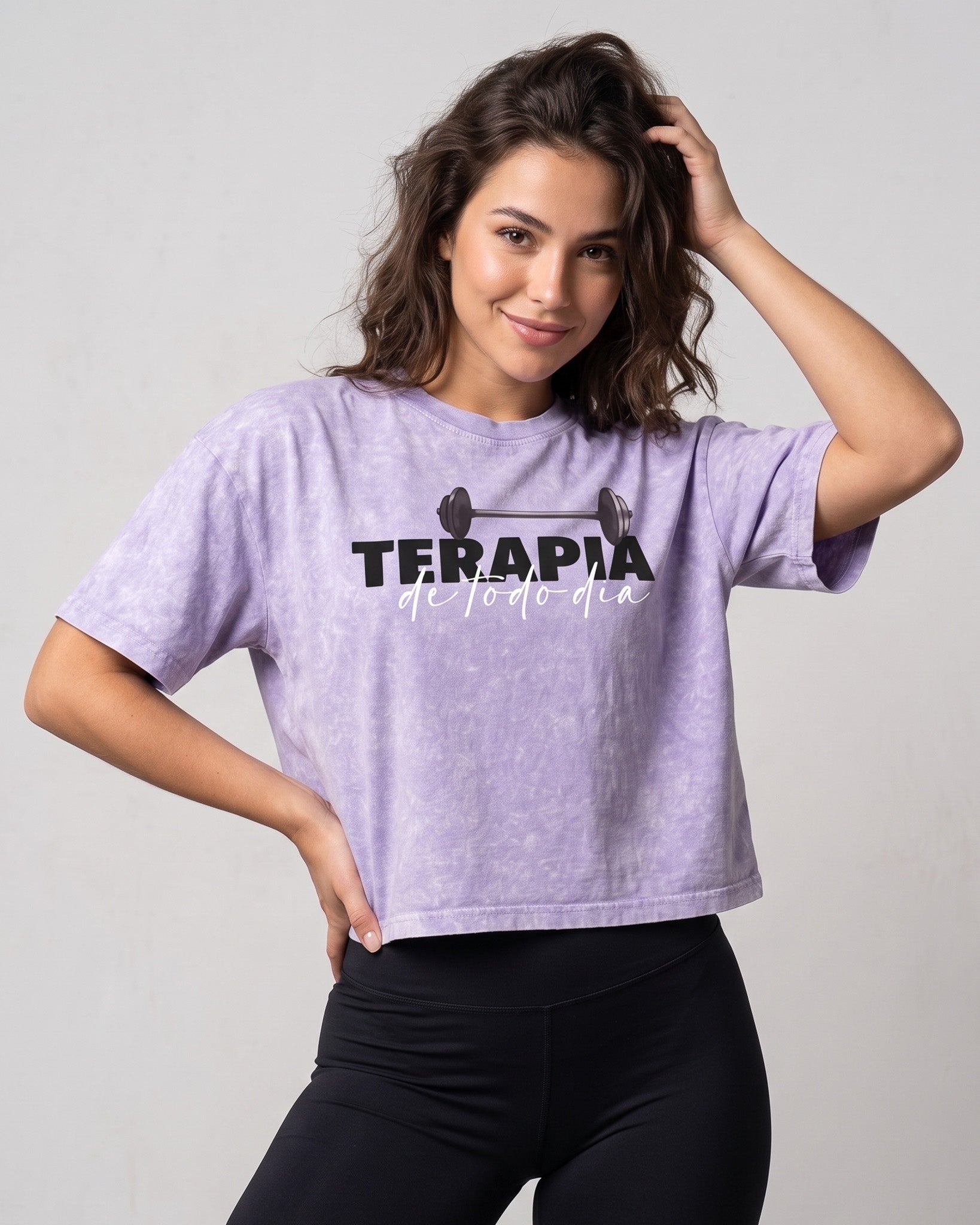 Polera Mujer Terapia - Prelavada Soft Training Comfort - A365
