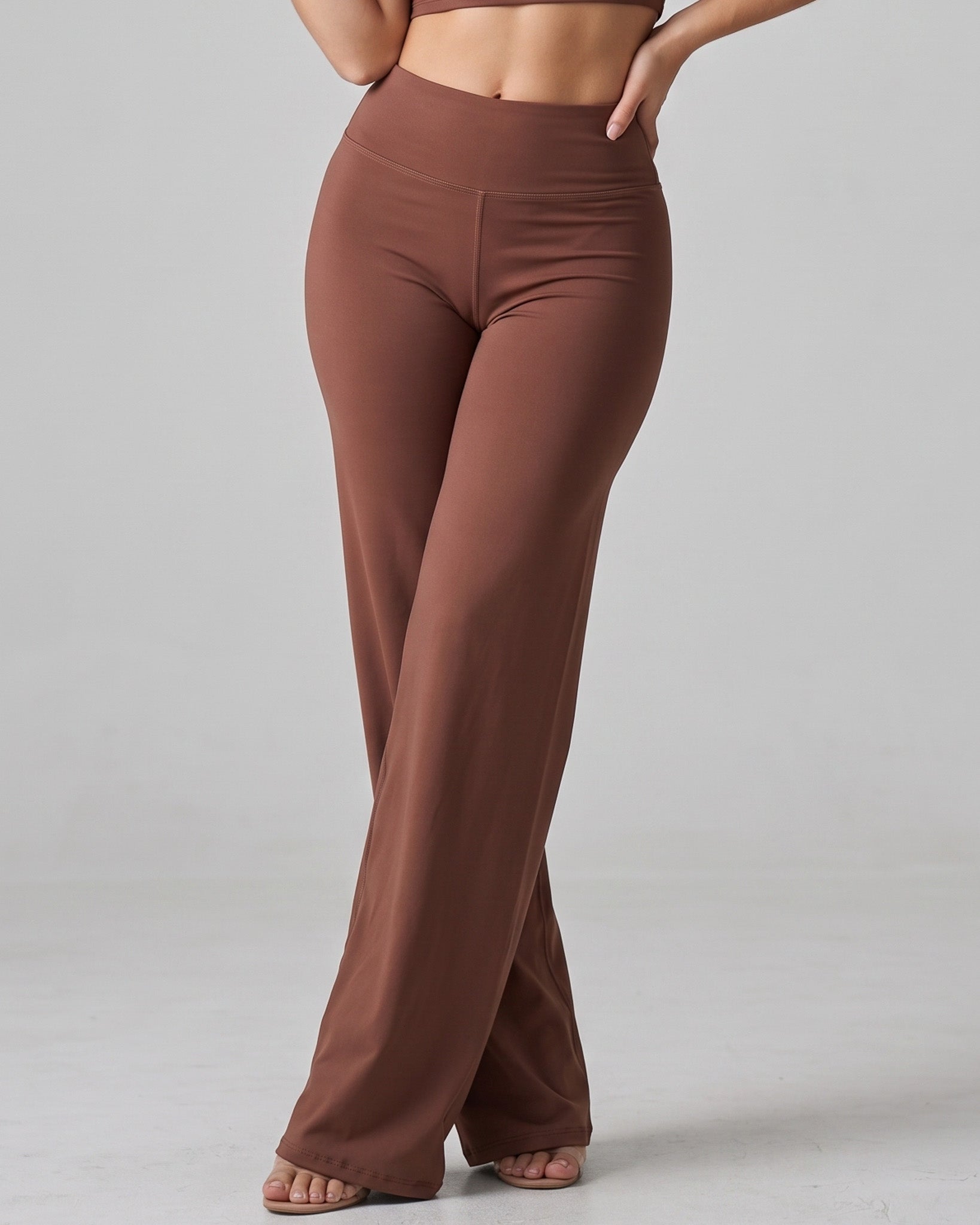 Pantalon Palazzo Baggy Mujer Tiro Alto Calidad Pro -A344