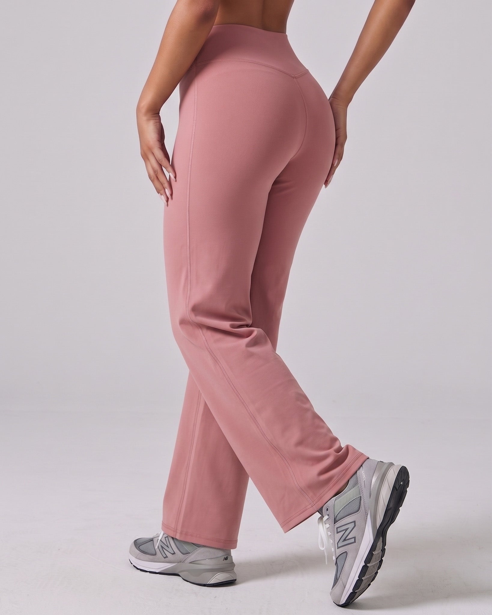 Pantalon Palazzo Baggy Mujer Tiro Alto Calidad Pro -A344