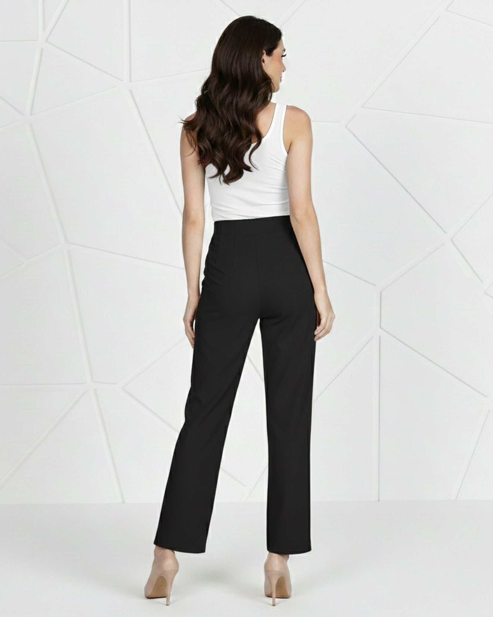 Pantalon Palazzo Mujer de Vestir Formal - Casual
