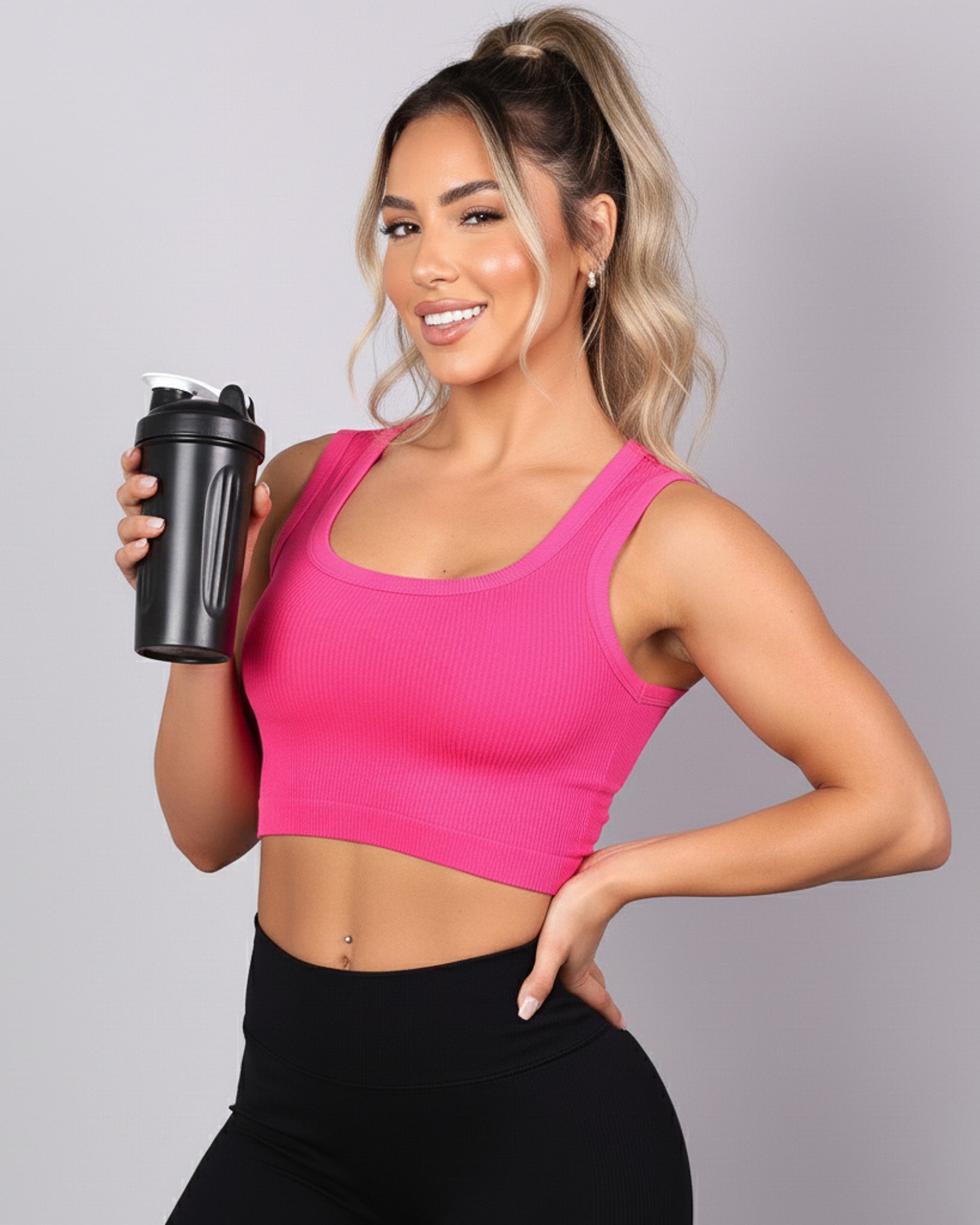 Peto Deportivo De Escote Cuadrado FitShape - YY609