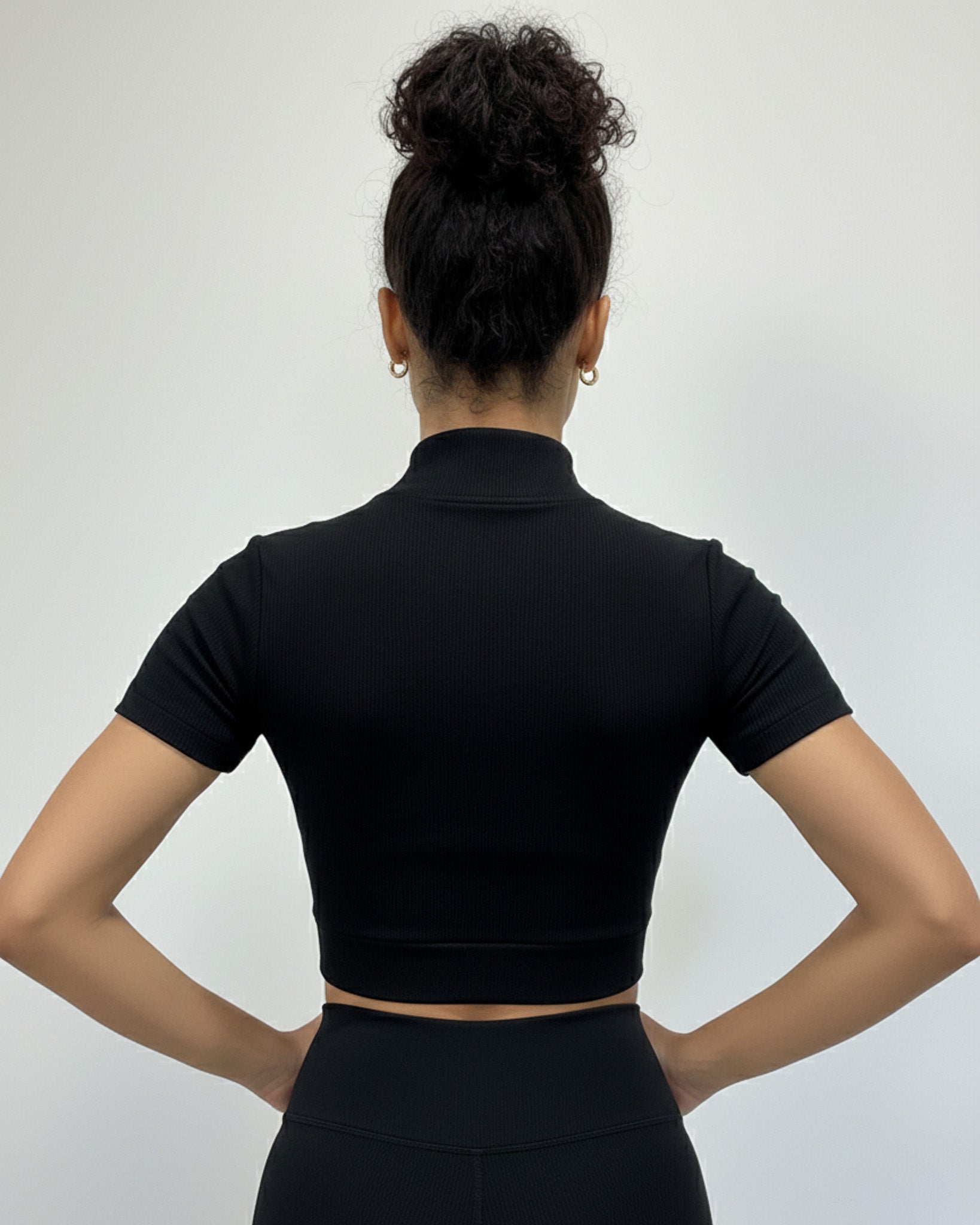 Peto Deportivo Mujer con Cuello Mao y Cierre - YJ265