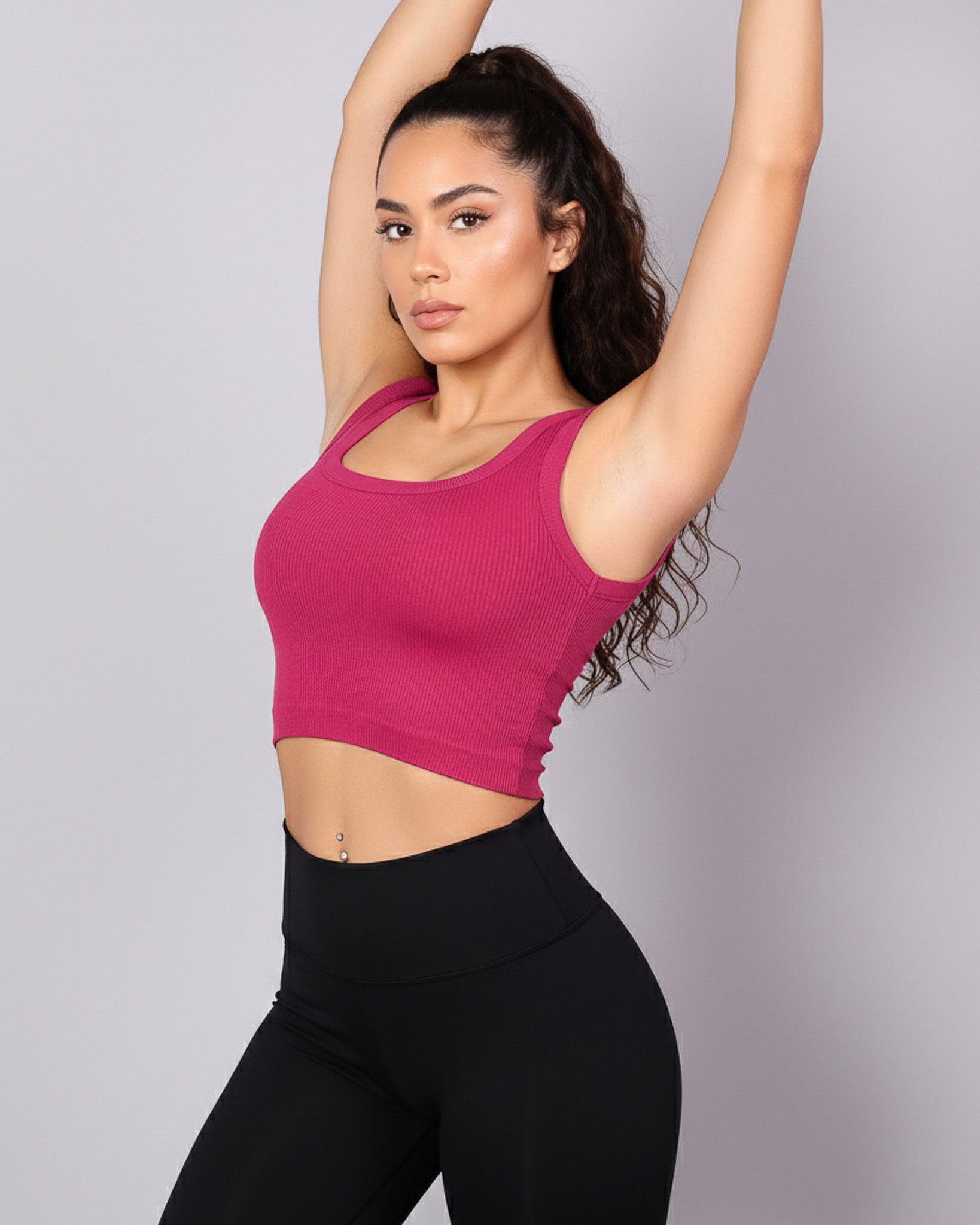 Peto Deportivo De Escote Cuadrado FitShape - YY609