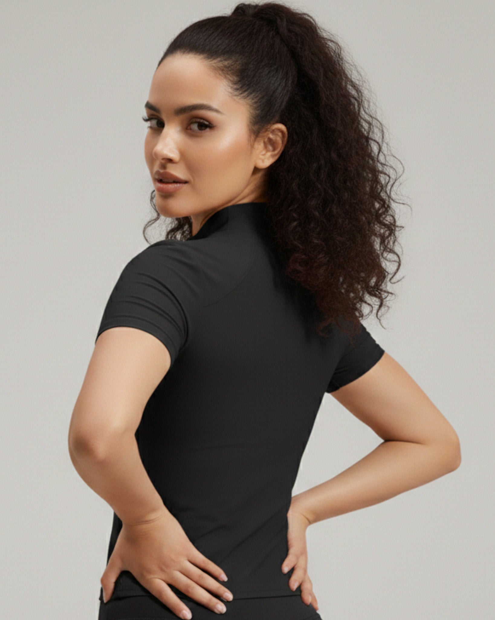 Polera Deportiva Mujer con Cierre SportFlex - JYMW040