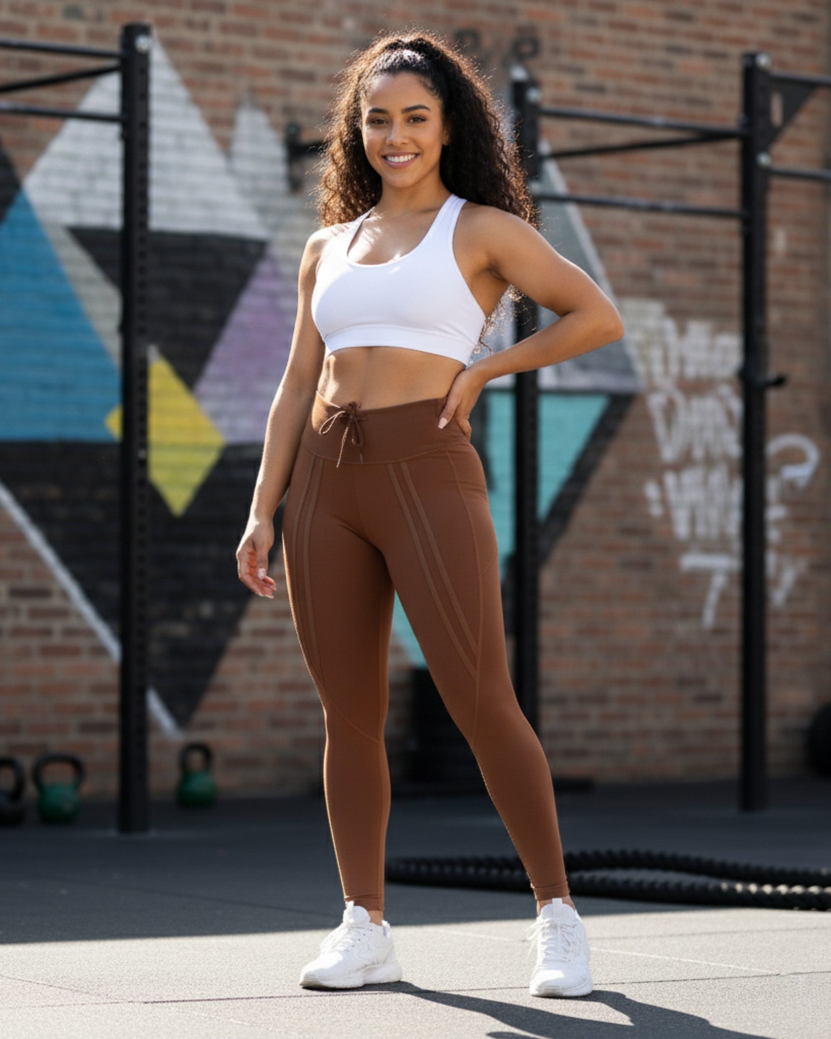 Calza Deportiva Premium con Con lazo delantero - A341