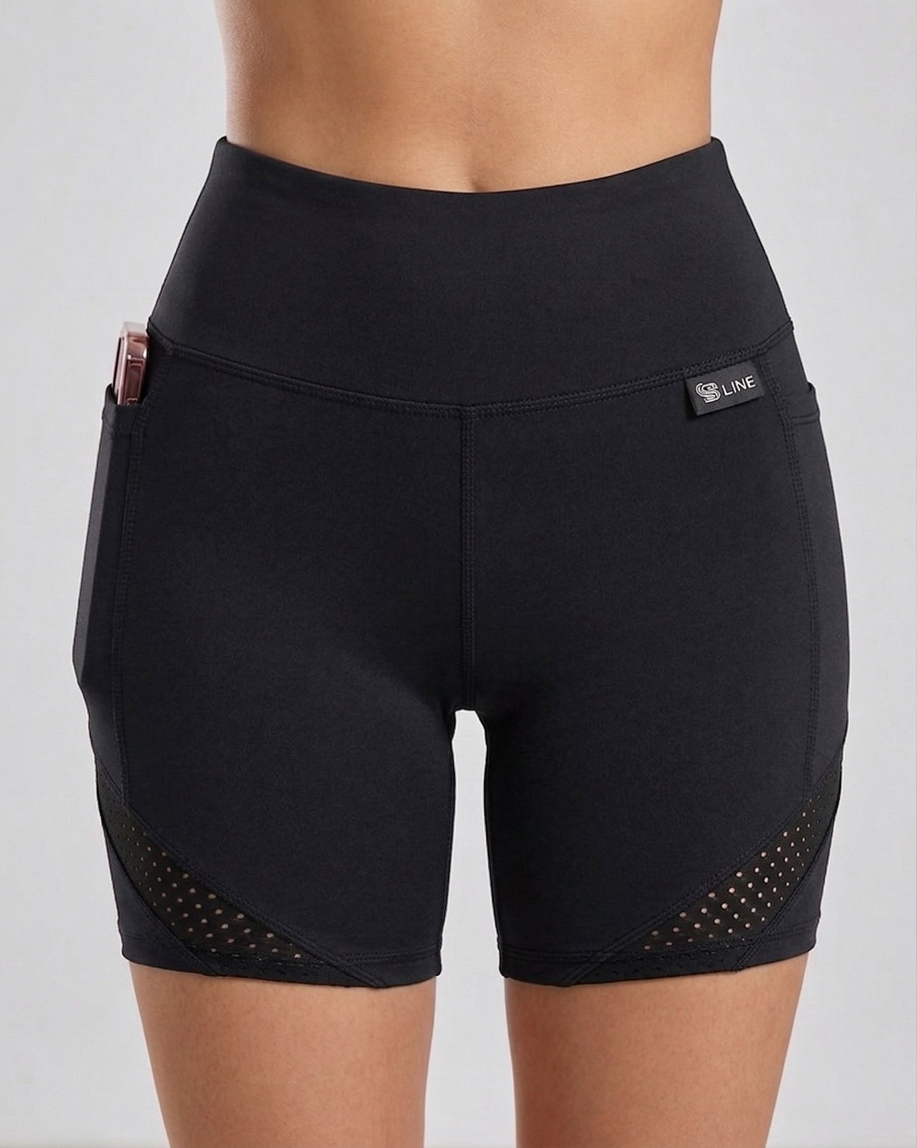 Short Pro Impacto - Bolsillos, Mallas y Efecto Moldeador - A354